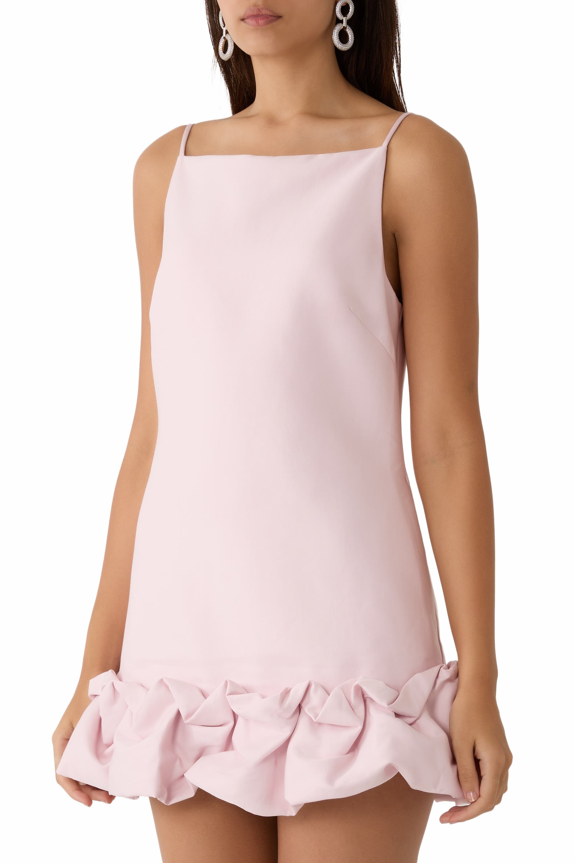 Otis Bubble Hem Mini Dress