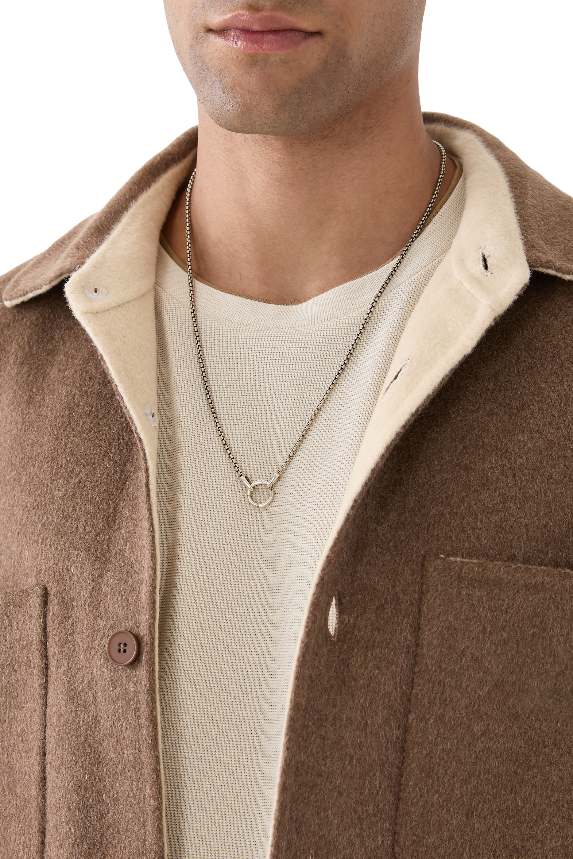 Sterling Silver Charm Necklace