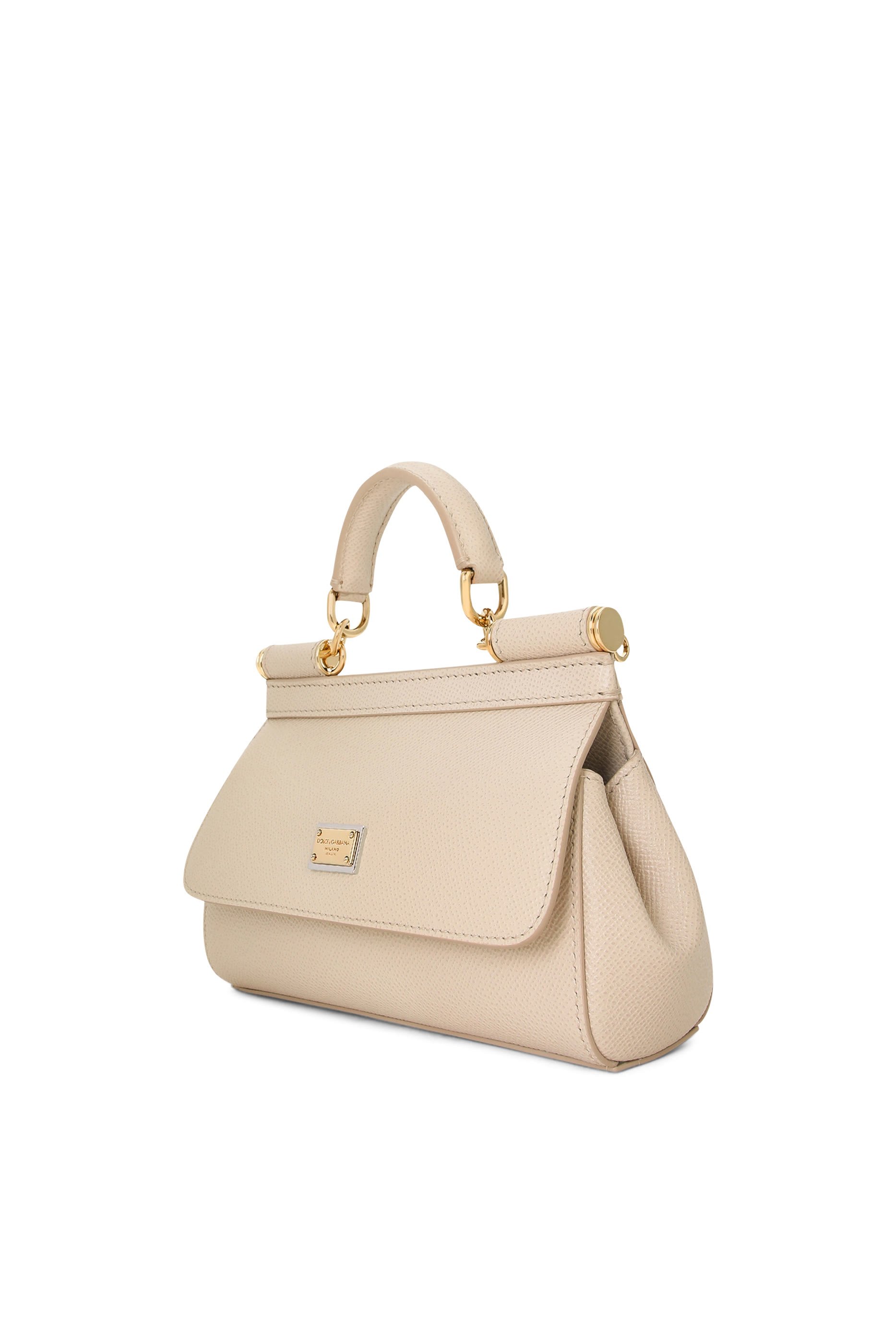 Small Sicily Dauphine Calfskin Handbag