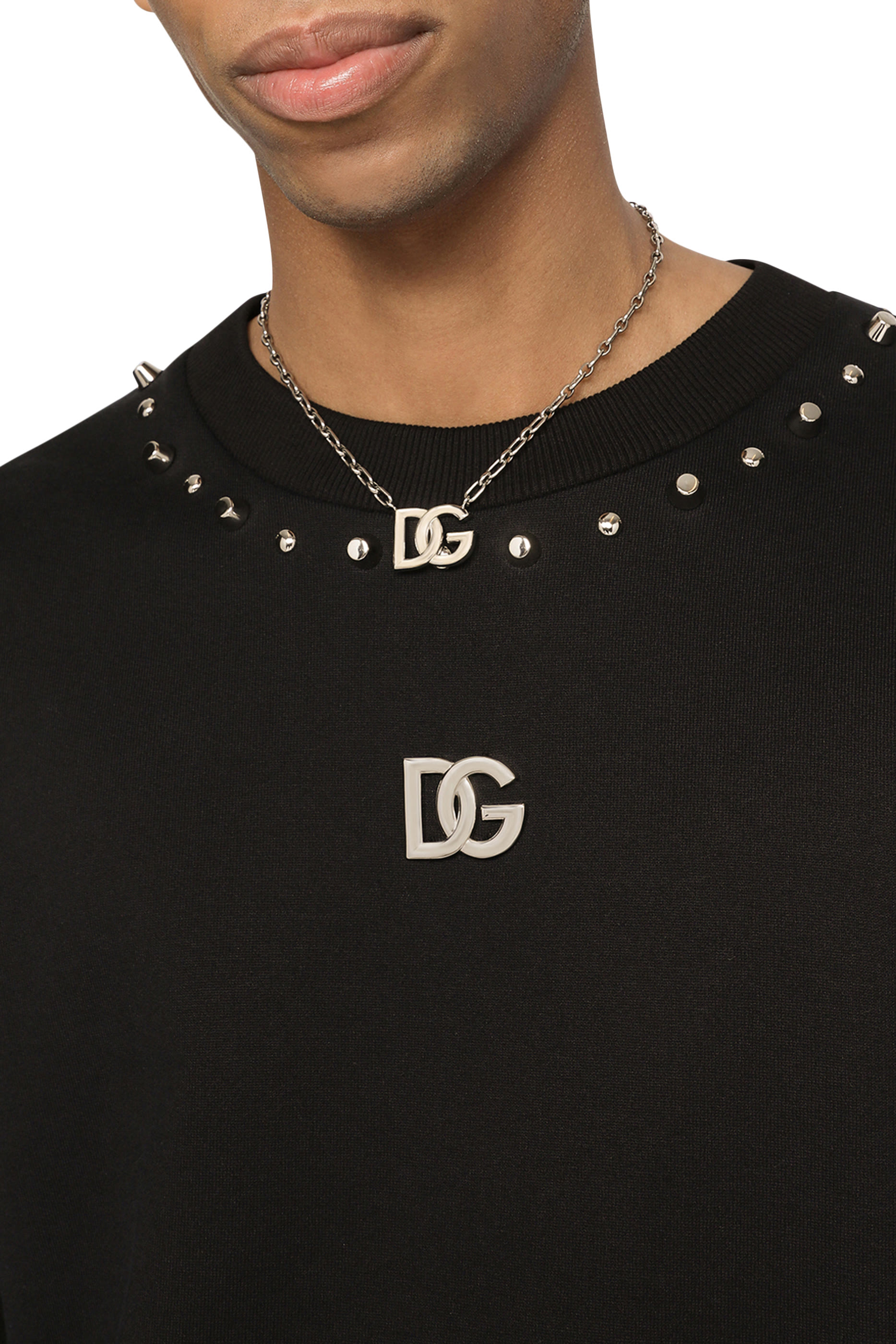 Interlocking DG Necklace