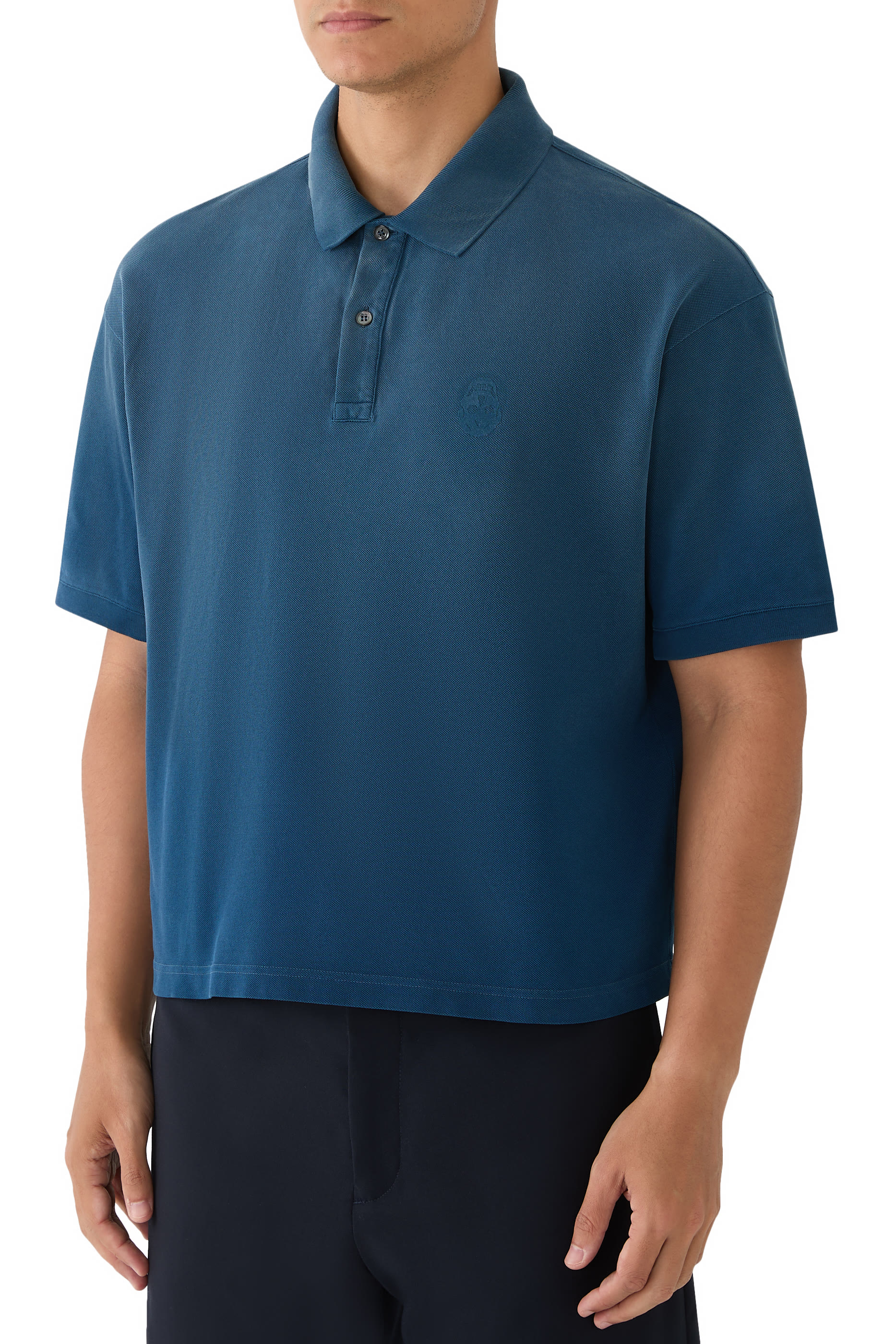 Faded Logo Polo Shirt