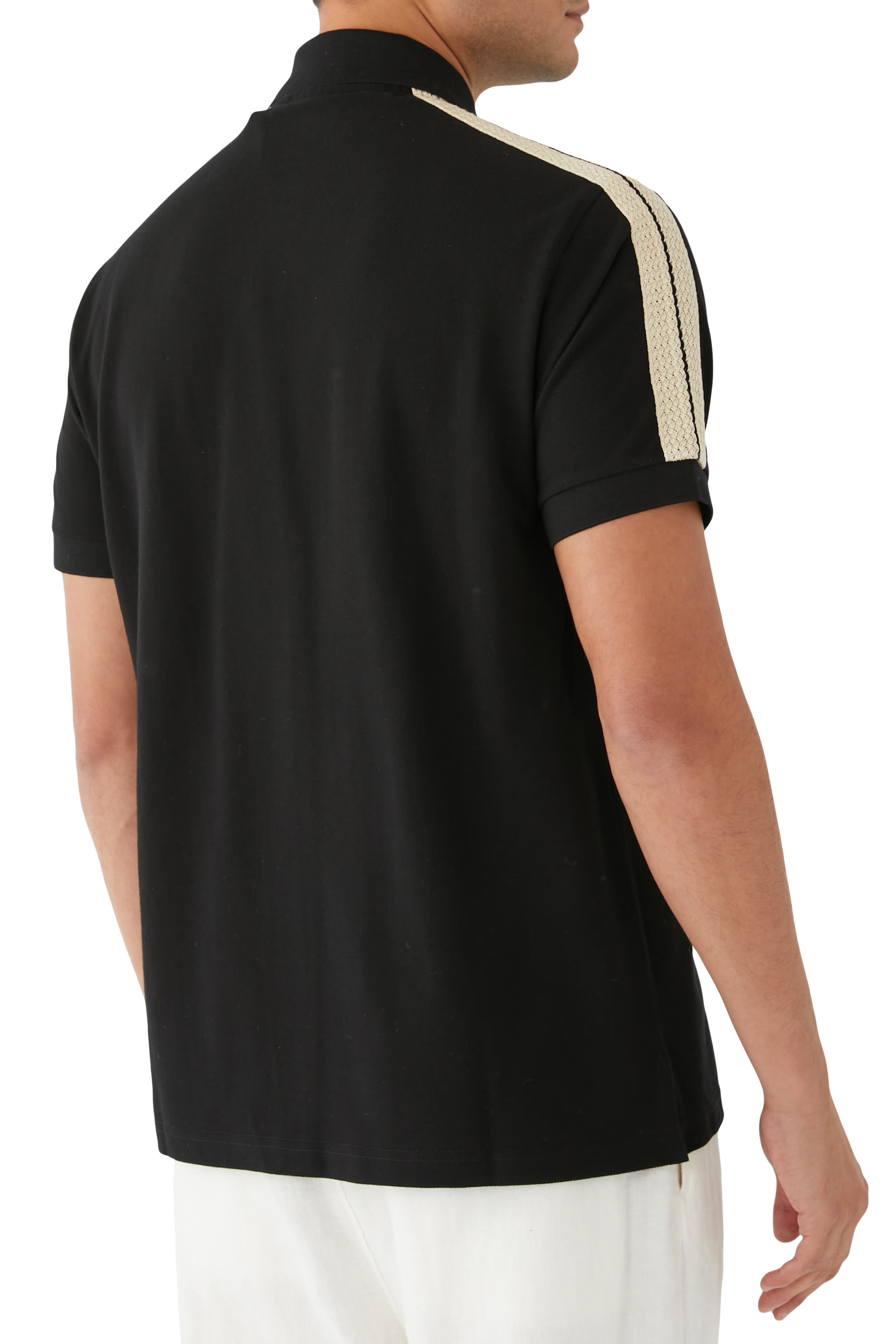 Monogram Track Polo Shirt