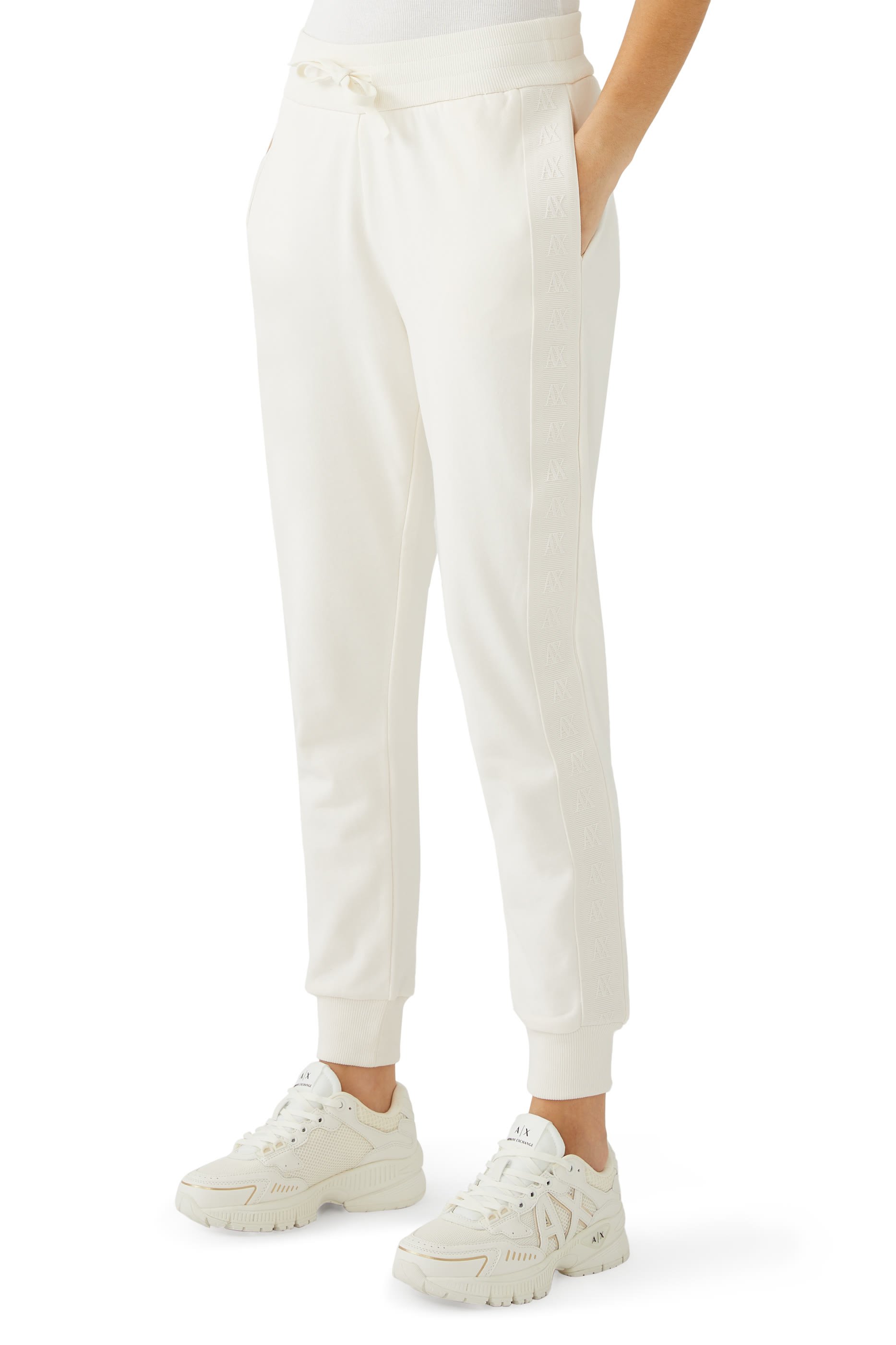 Logo Tape Jersey Joggers