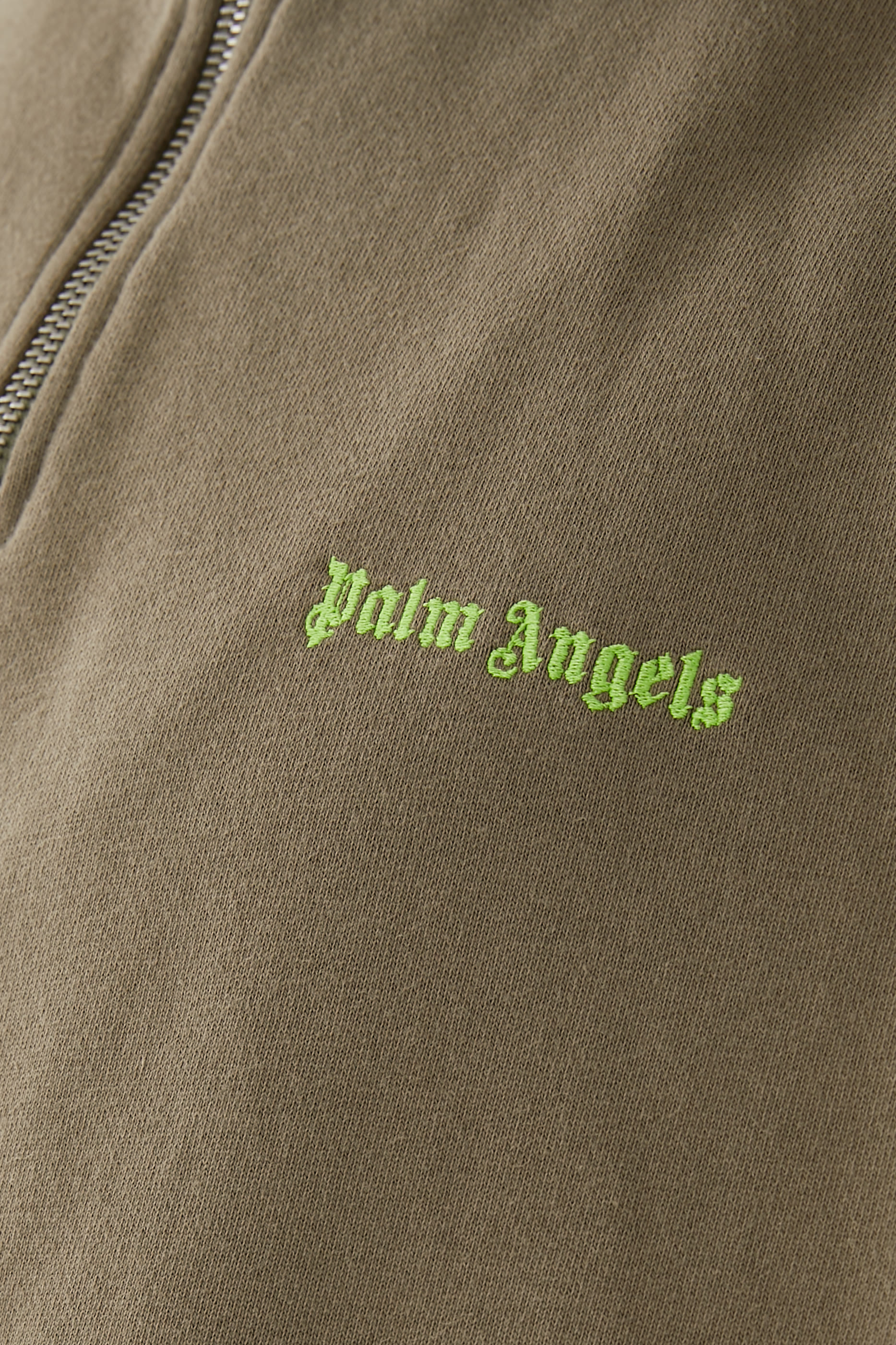 Classic Logo Zipped Crew Sweatshirt