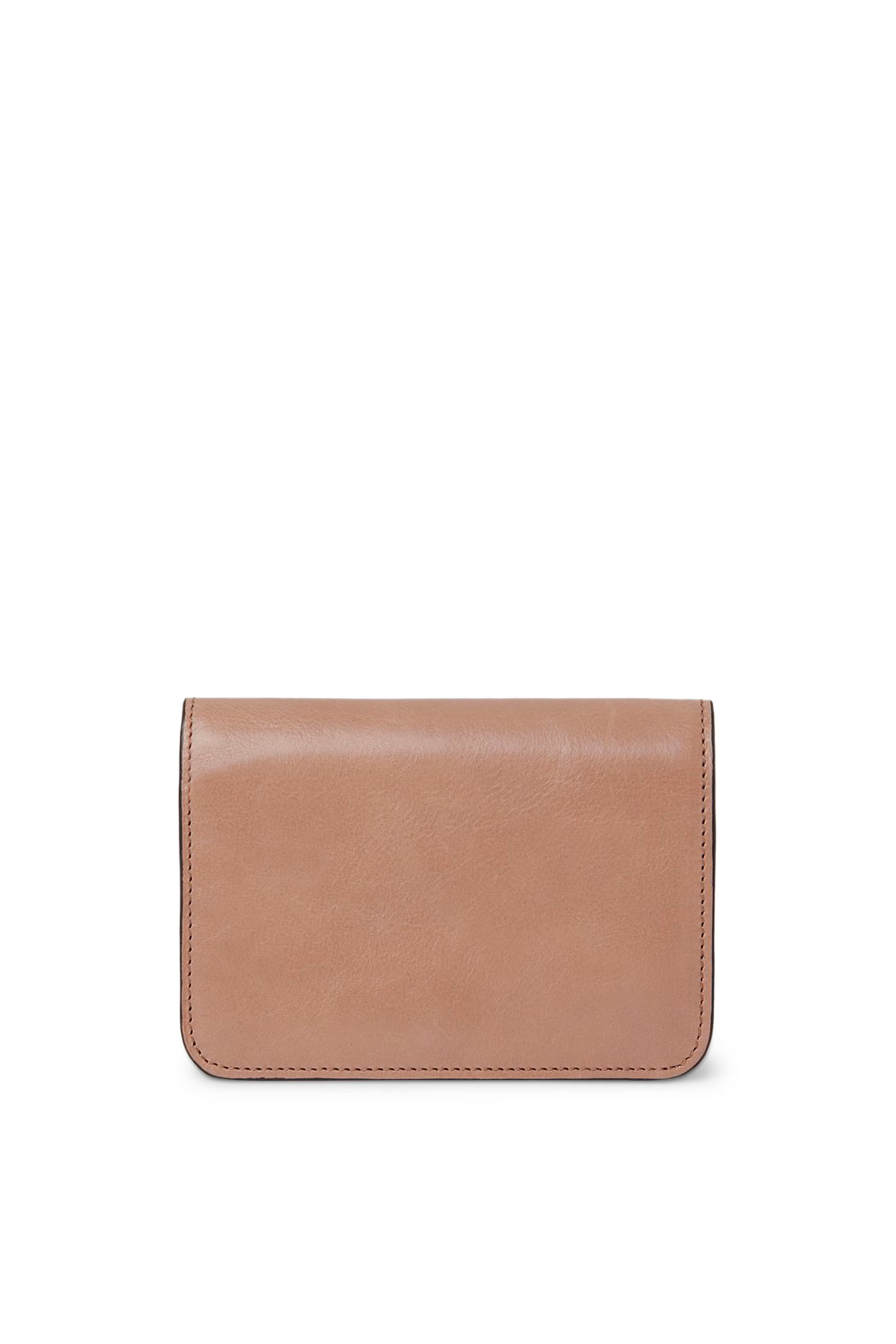 Logo Bifold Wallet in Shiny Leather