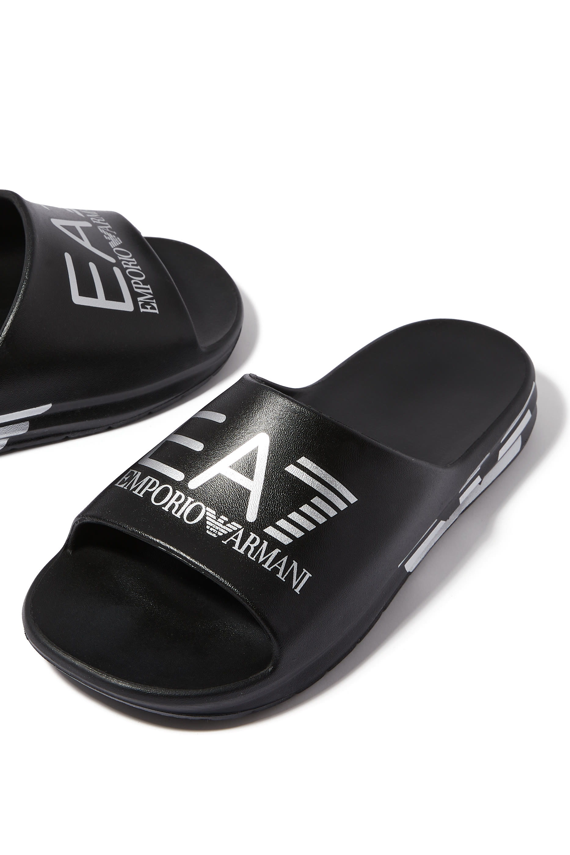 EA7 Logo-Print Slides