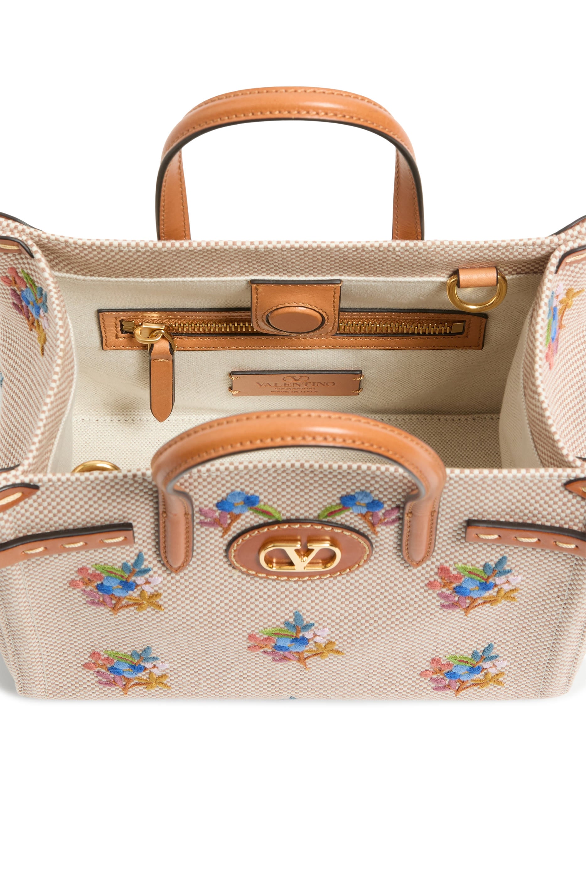 Antibes Embroidered Shopping Bag