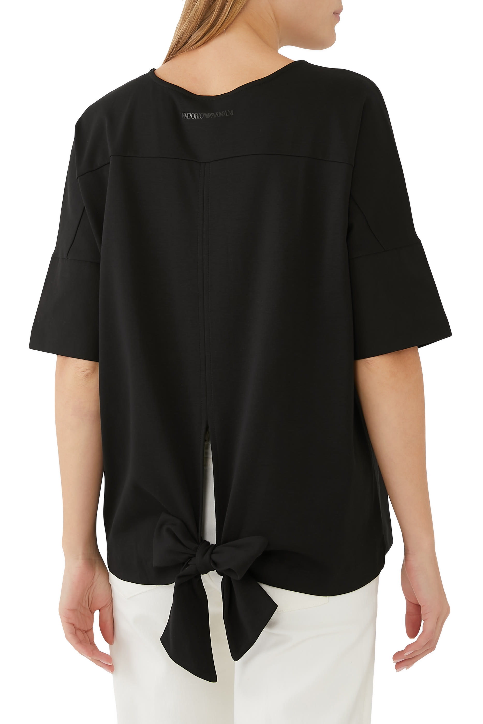 Logo Embroidered Cotton T-Shirt