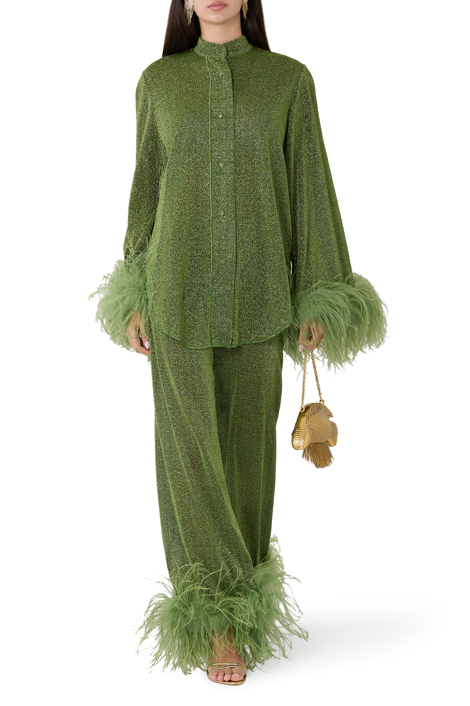 Lumi&egrave;re Plumage Long Shirt