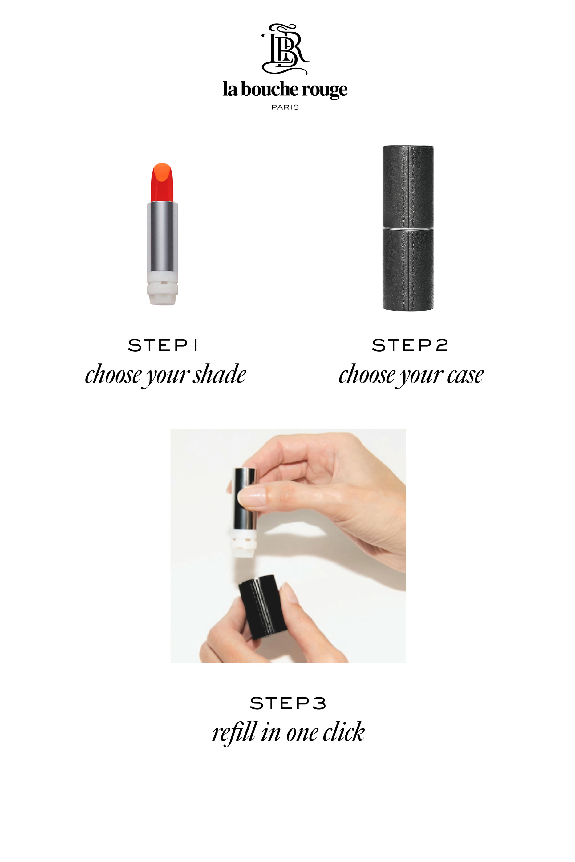 Serum Rouge Satin Lipstick Refill