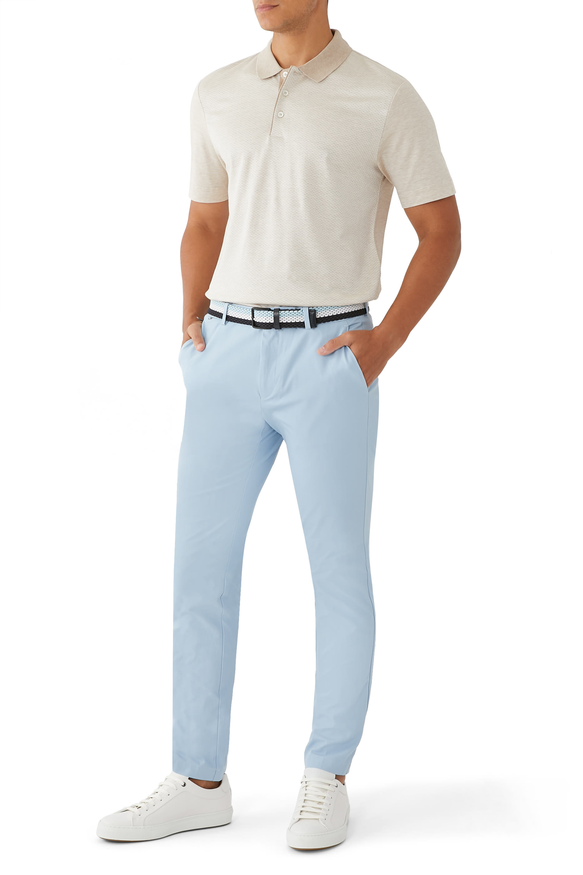 Kaito 1 Slim-Fit Cotton-Blend Trousers