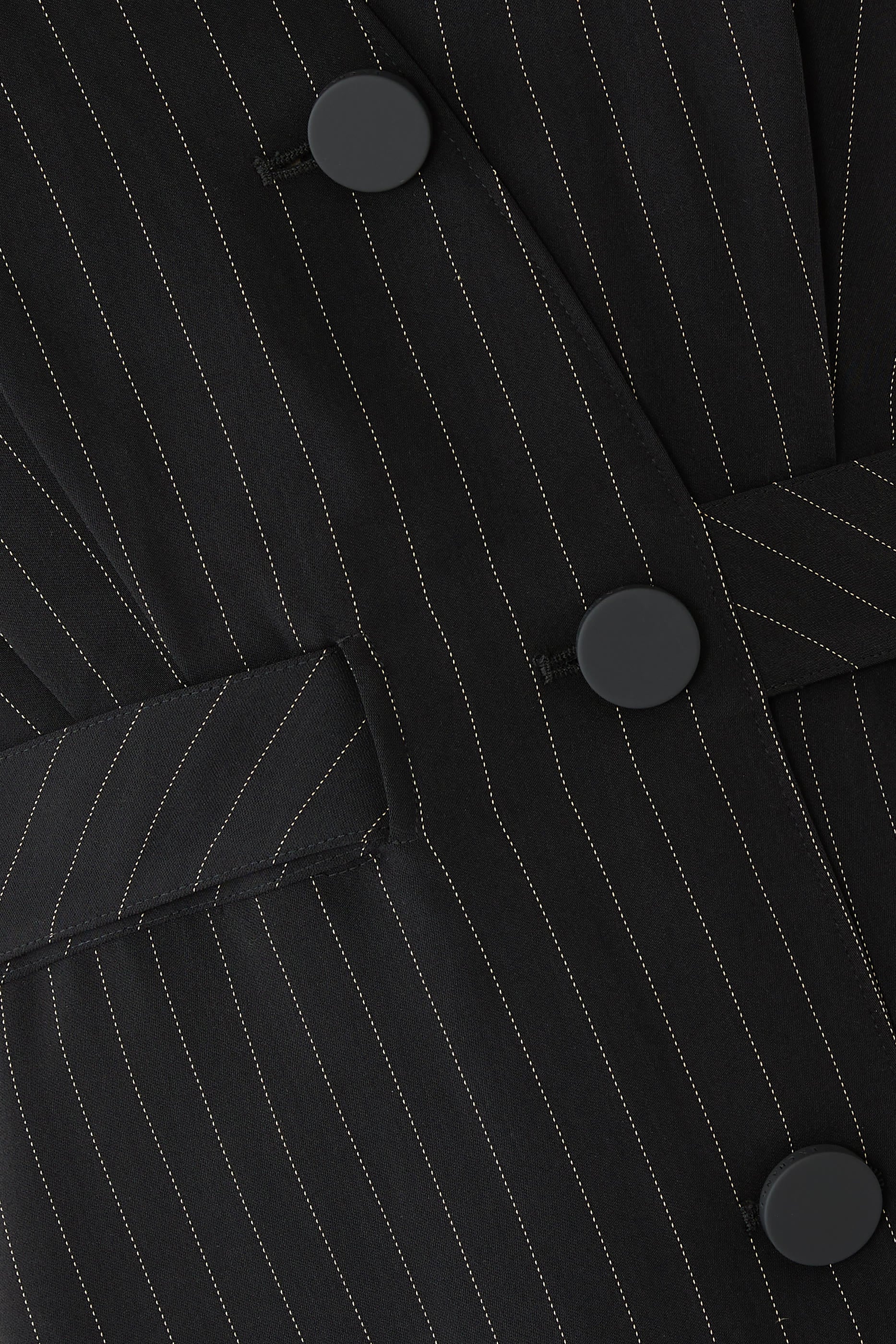 Short Pinstriped Dress
