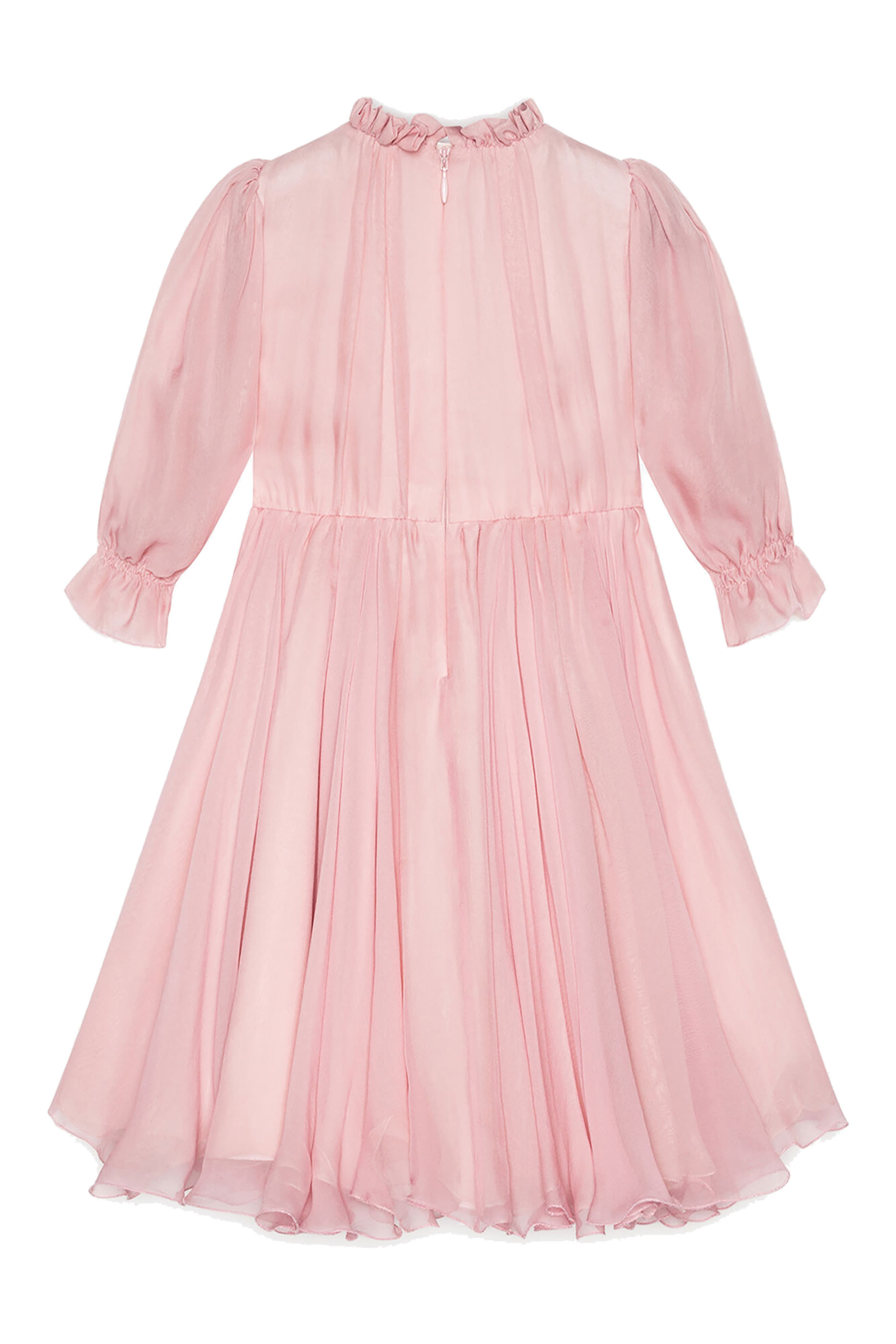 Kids Floral Printed Chiffon Dress