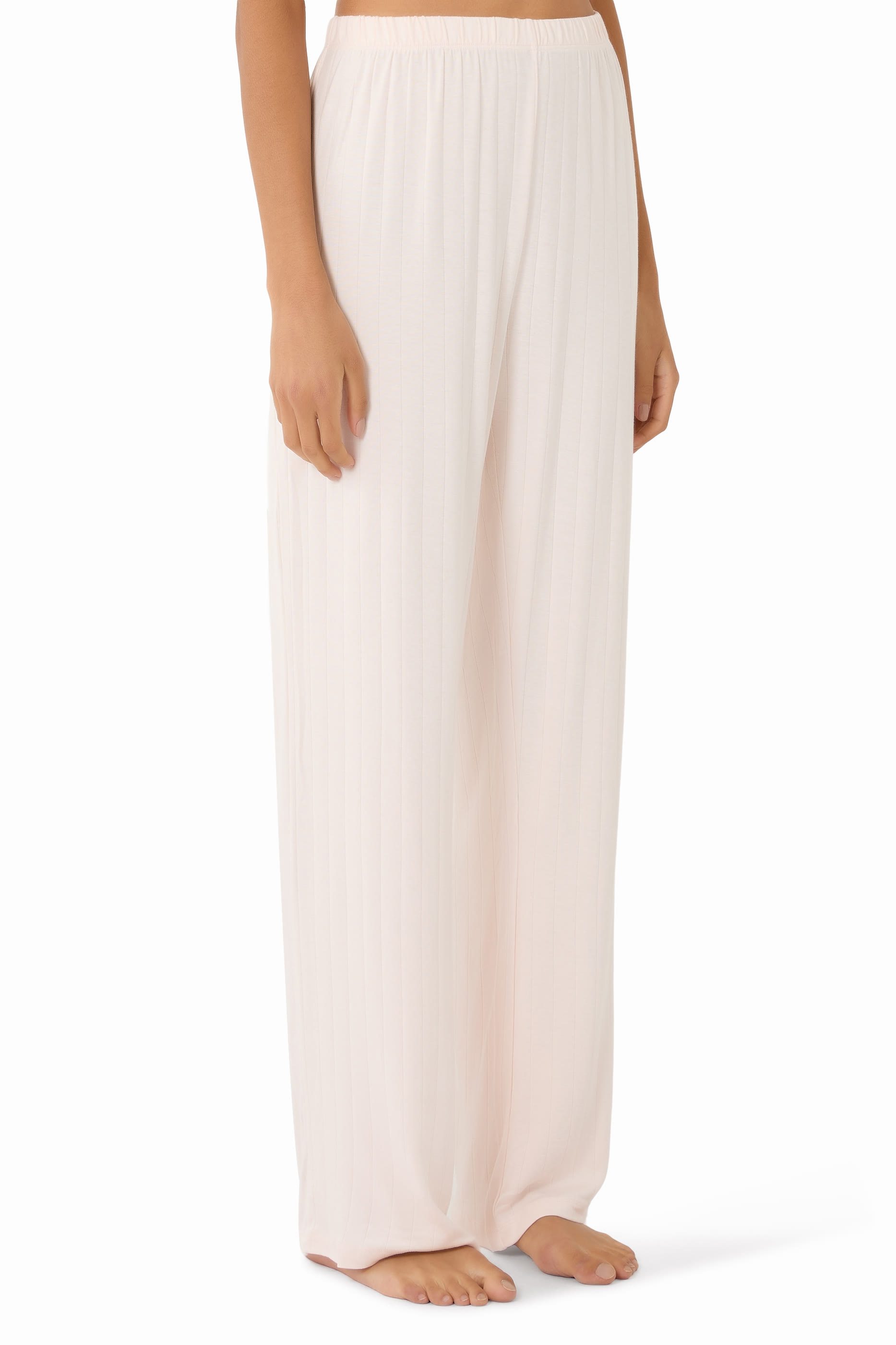 Jersey Classic Flat Rib Pajama Set