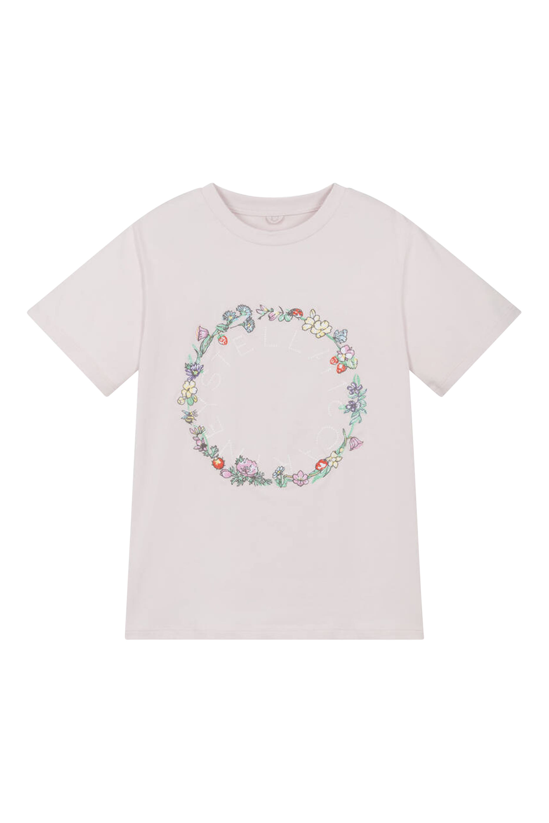 Kids Cotton Flowers T-Shirt