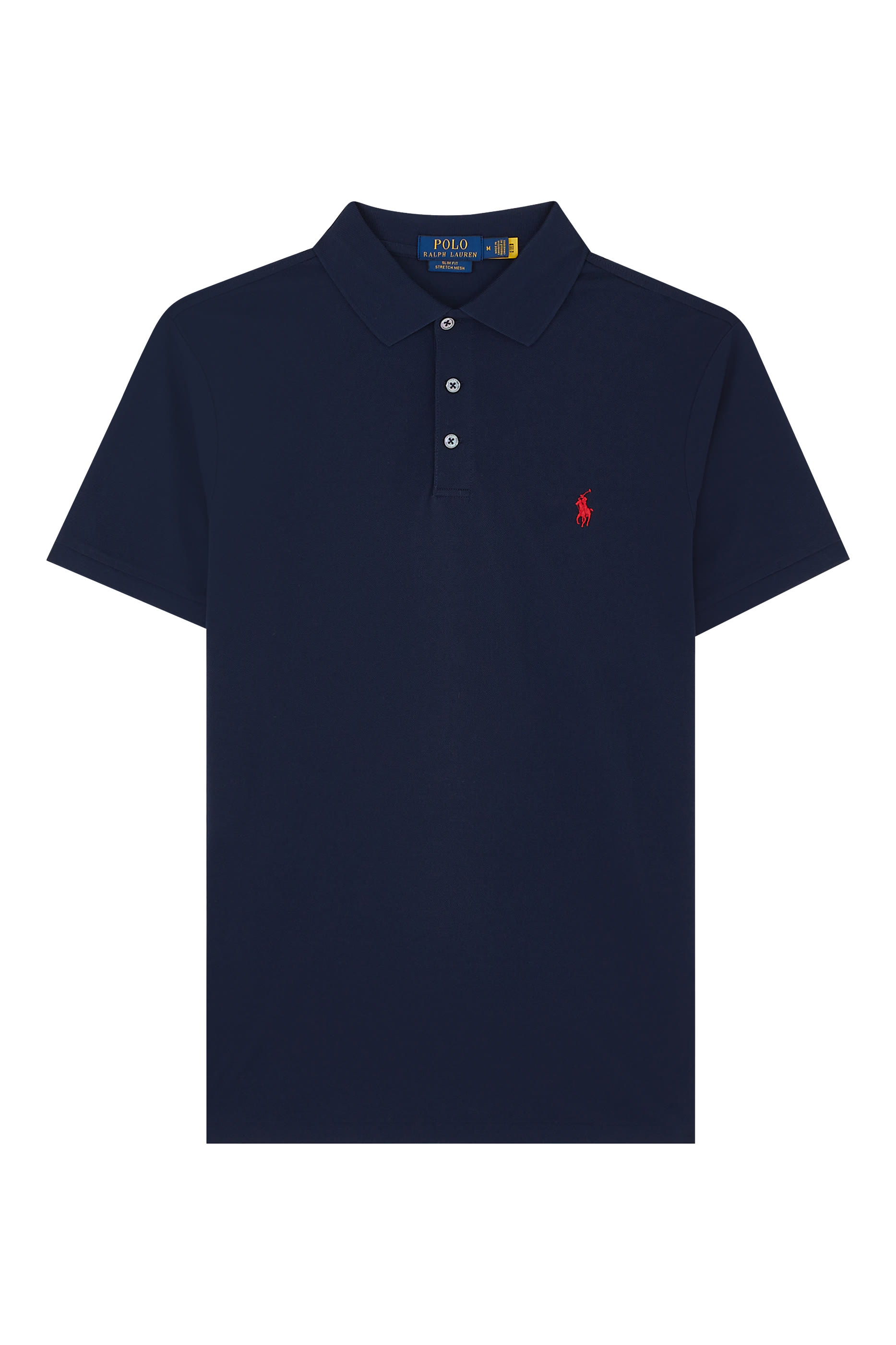 Logo Embroidered Polo Shirt