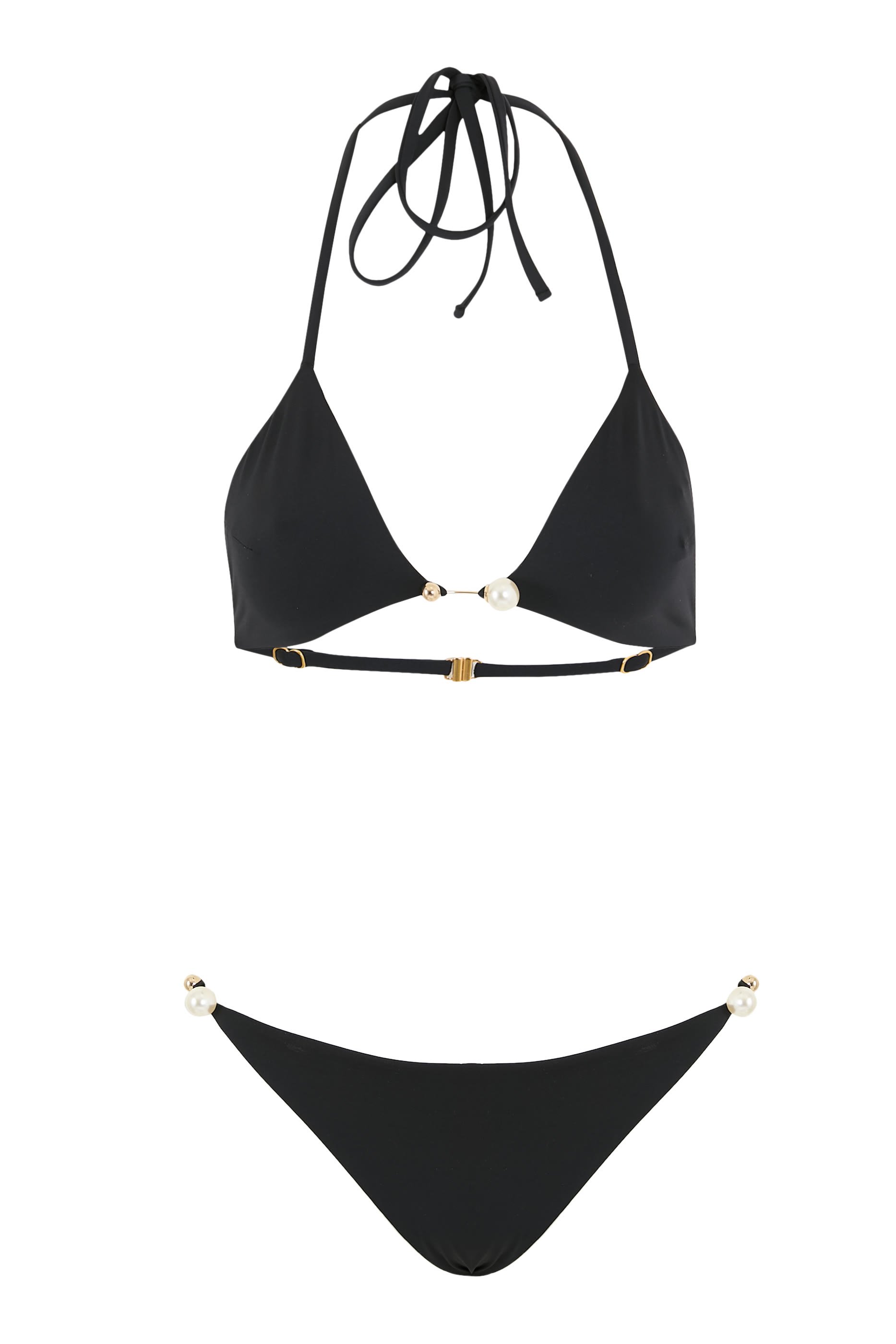 Billy Pearl-Detail Bikini Set