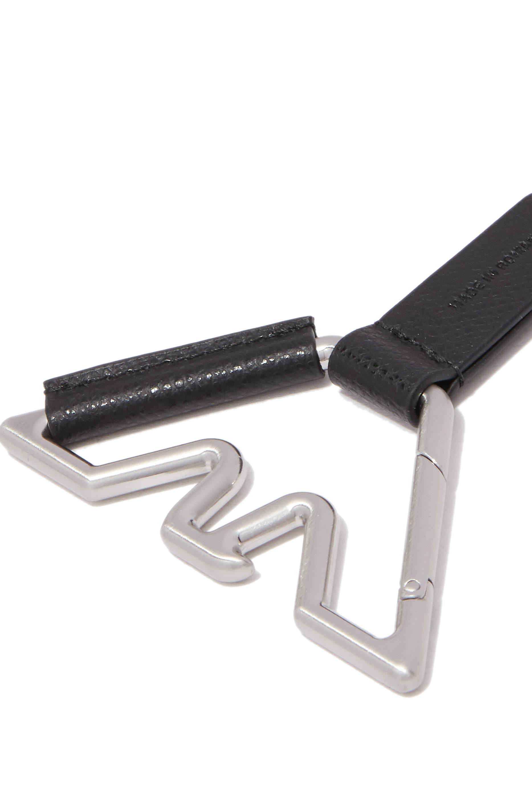 Eagle Logo Hook Leather Keyring