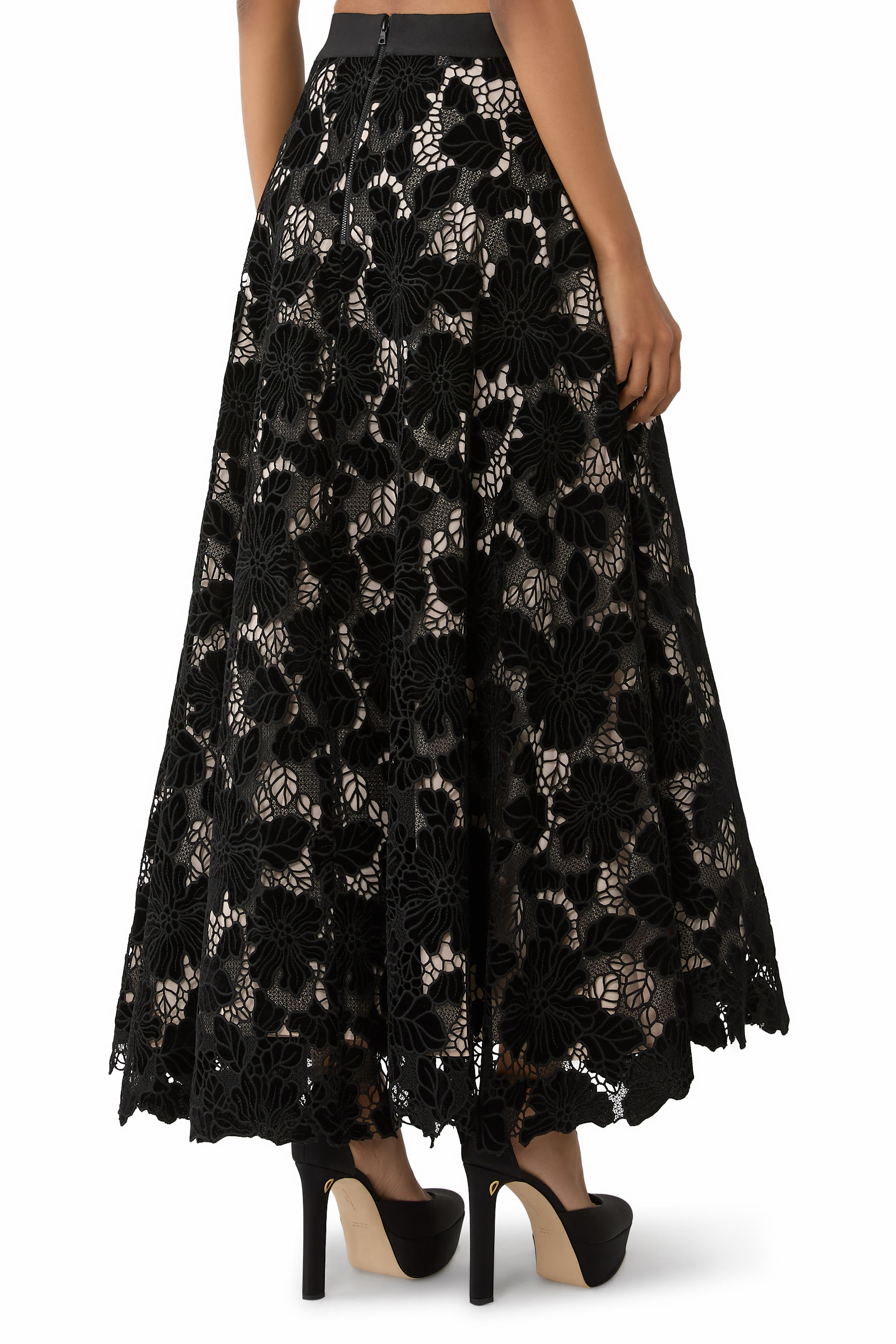 Lorena Lace Maxi Skirt