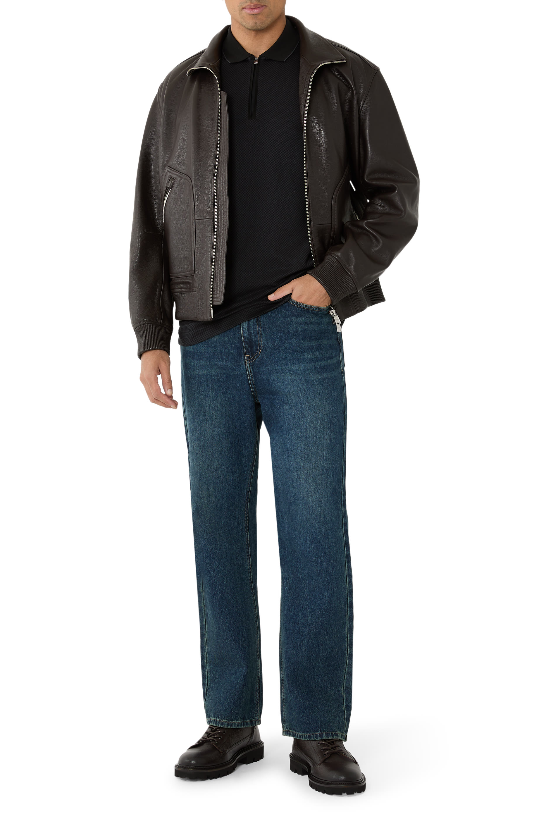  Mercerised-Cotton Polo Shirt