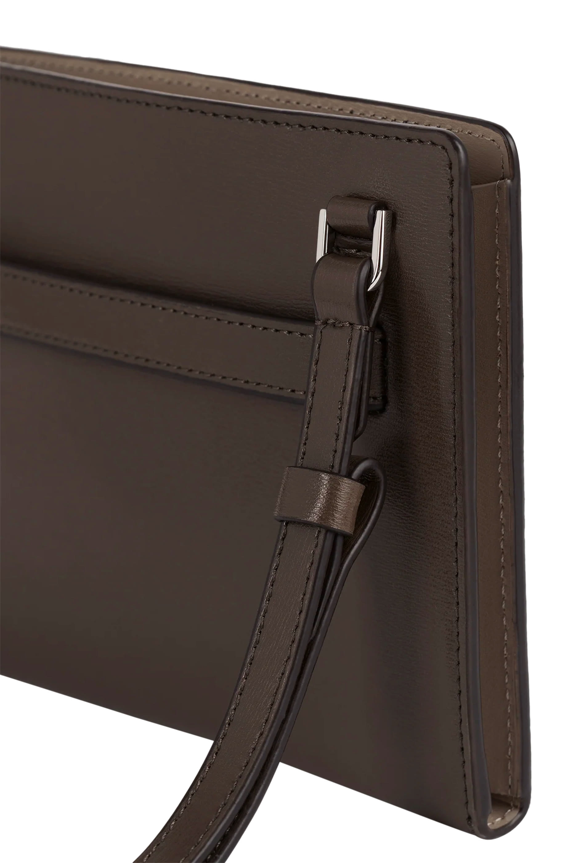  Belted Leather Crossbody Bag