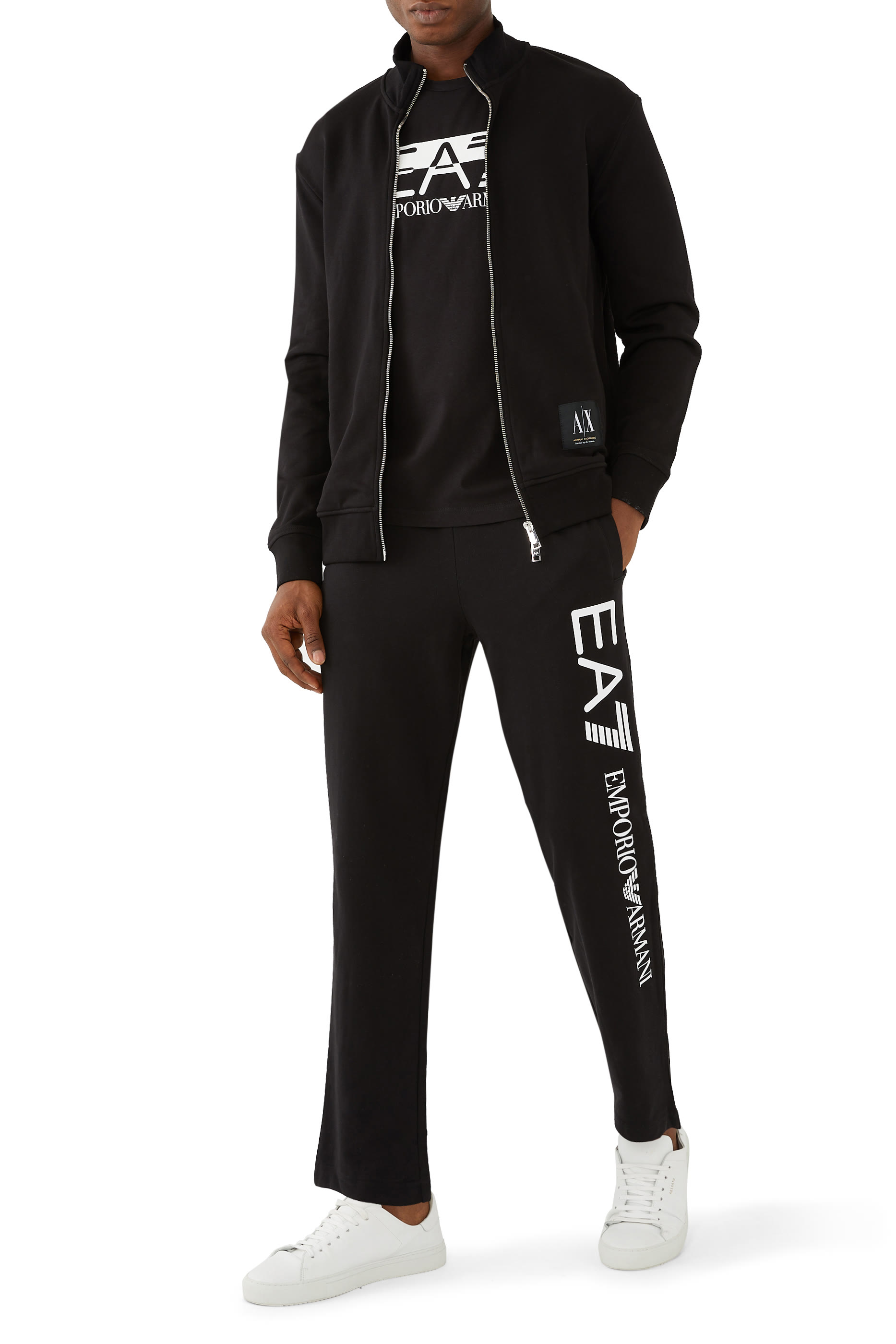 EA7 Logo Train Series Pants