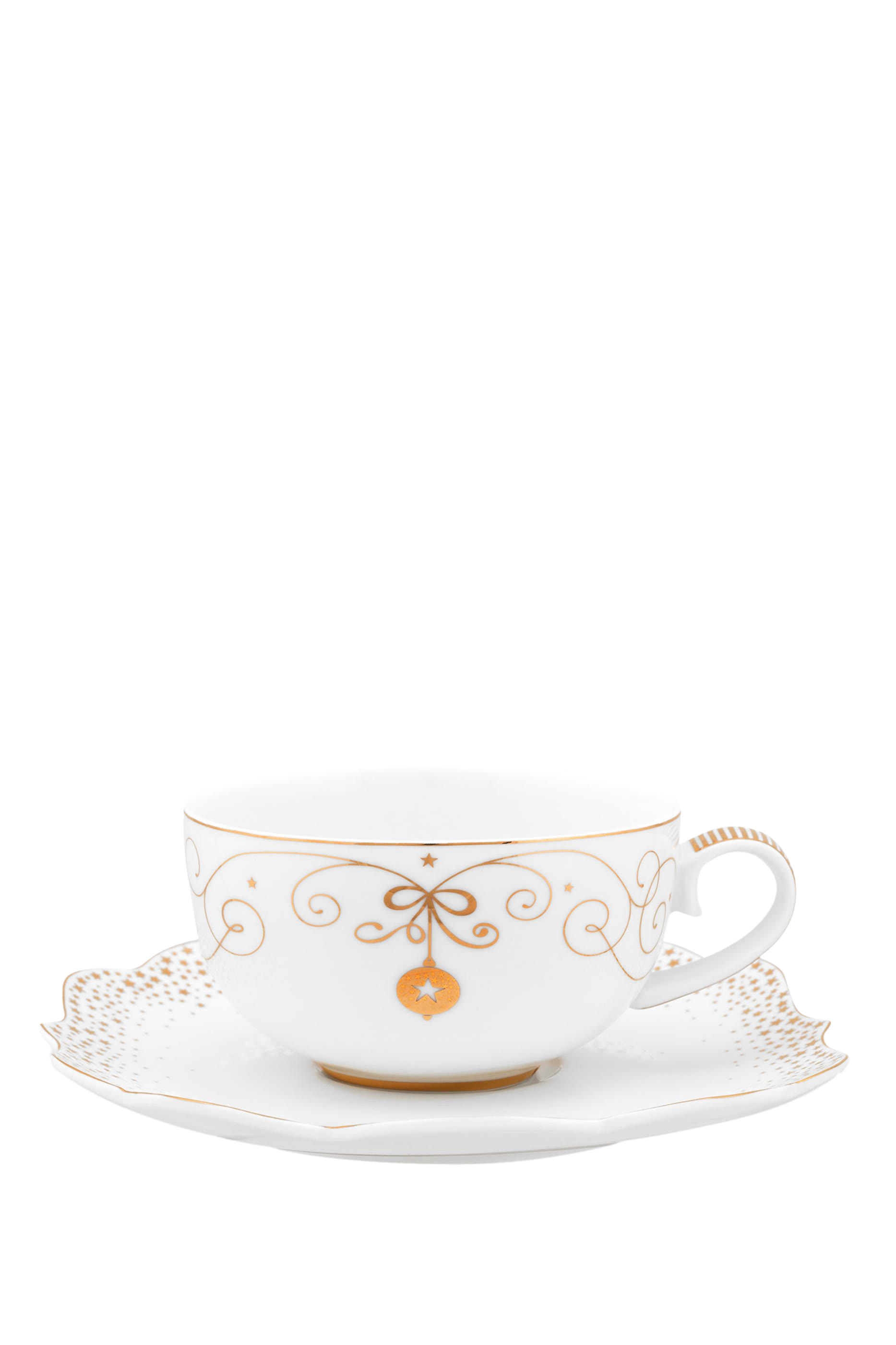 Royal Winter White Cup & Saucer
