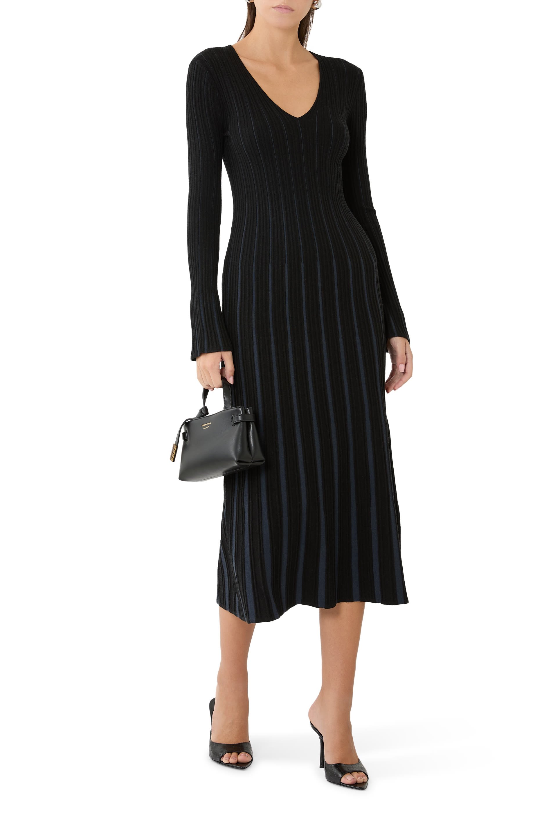 Ribbed Knit Dress