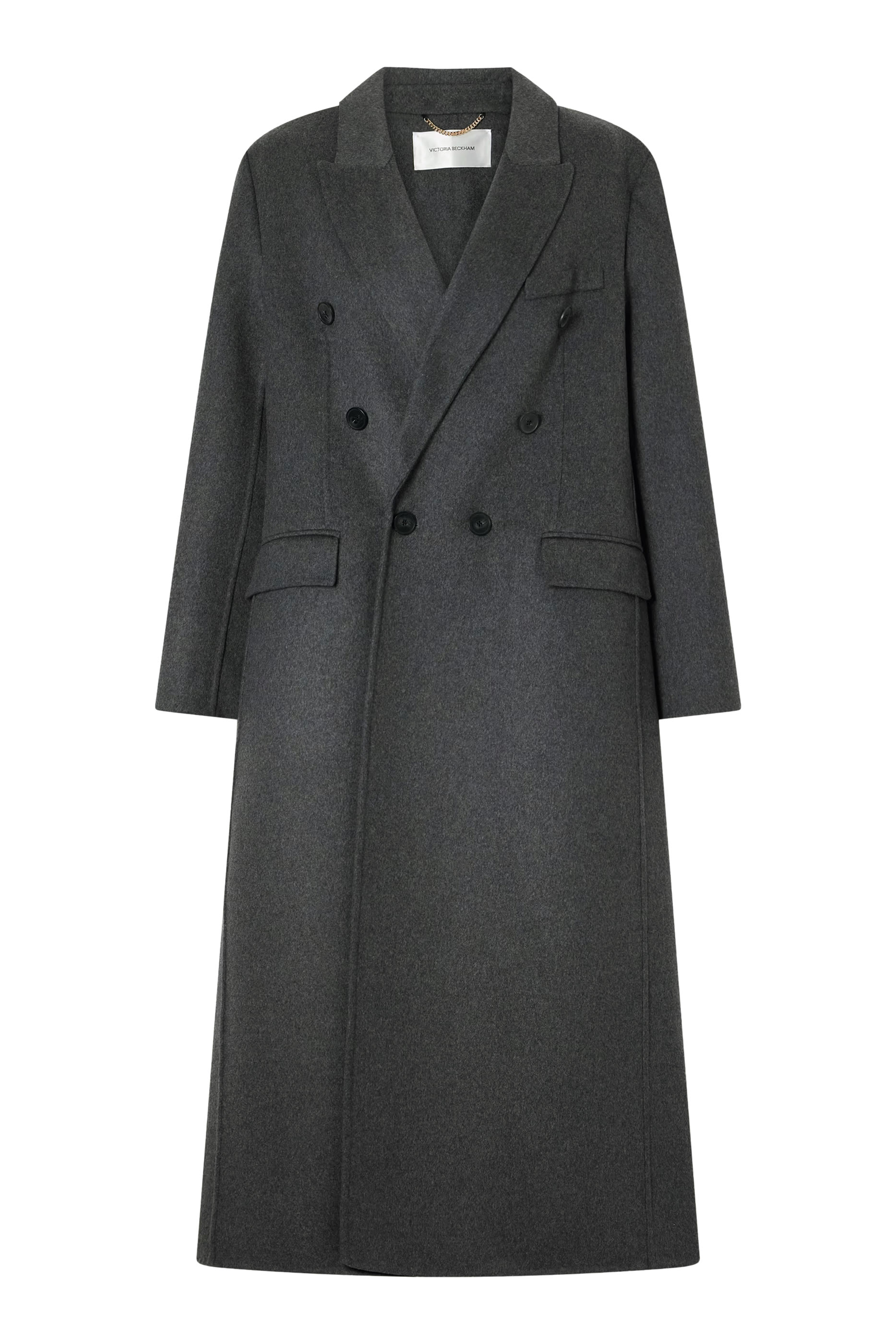 Double-Breasted Single-Vent Overcoat