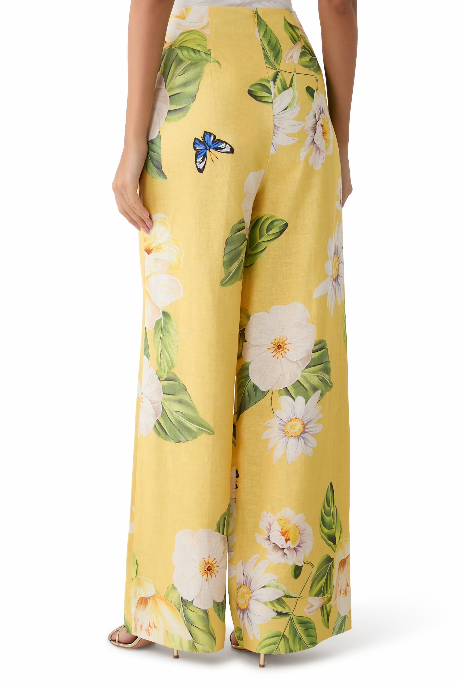 Luisa Pants -  Joie Print in Sunshine