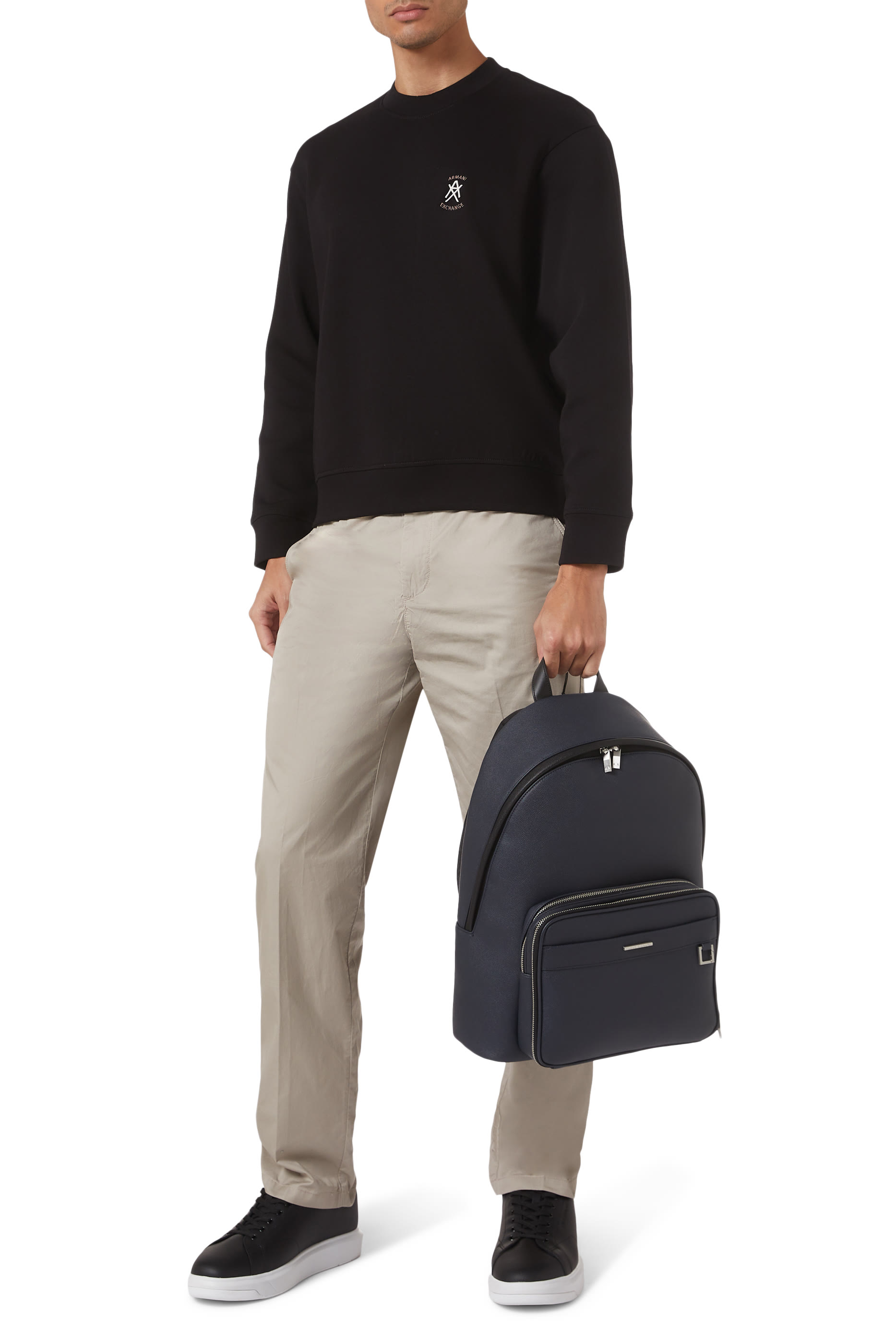 Logo Technical Fabric Backpack