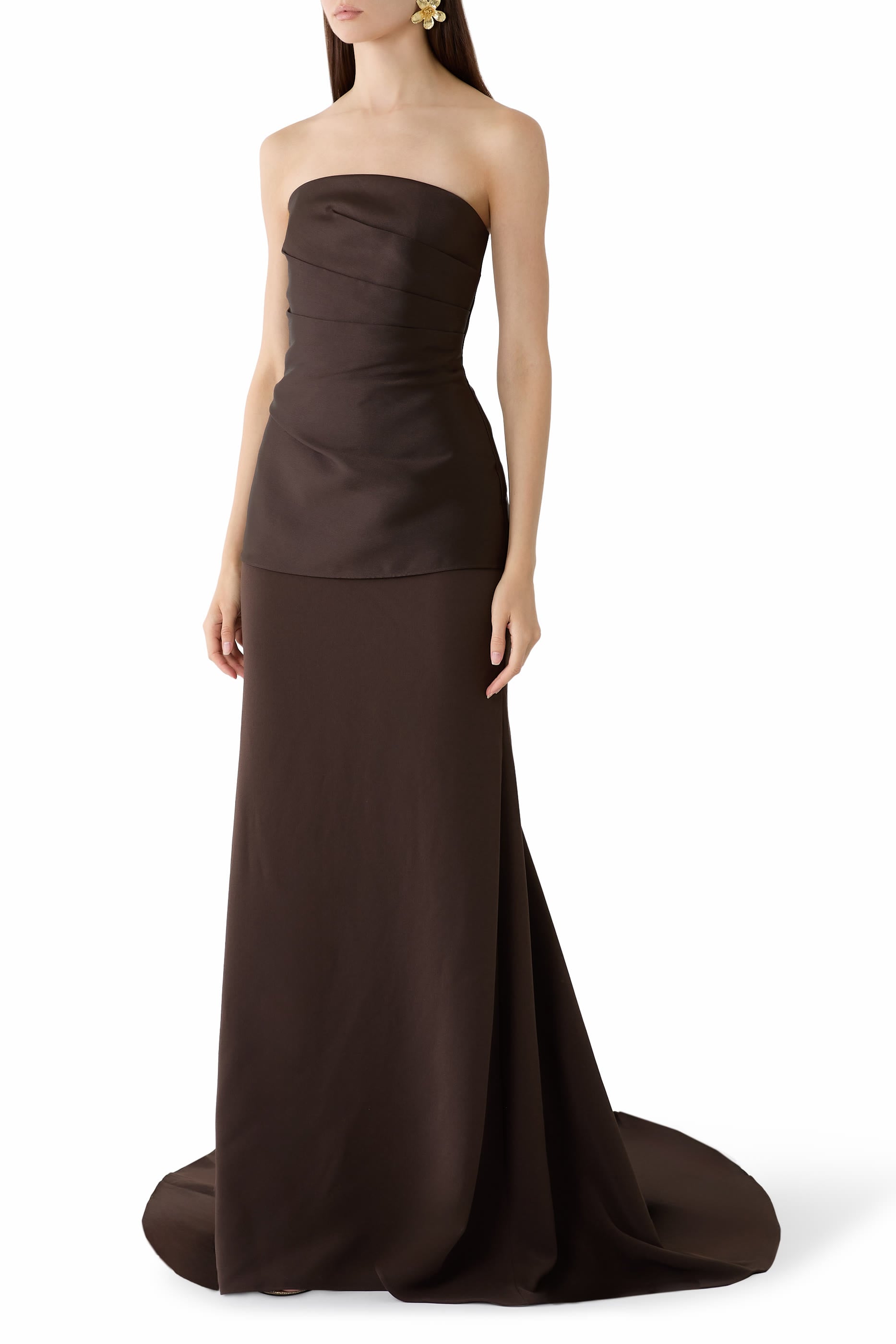 Alia Strapless Maxi Dress