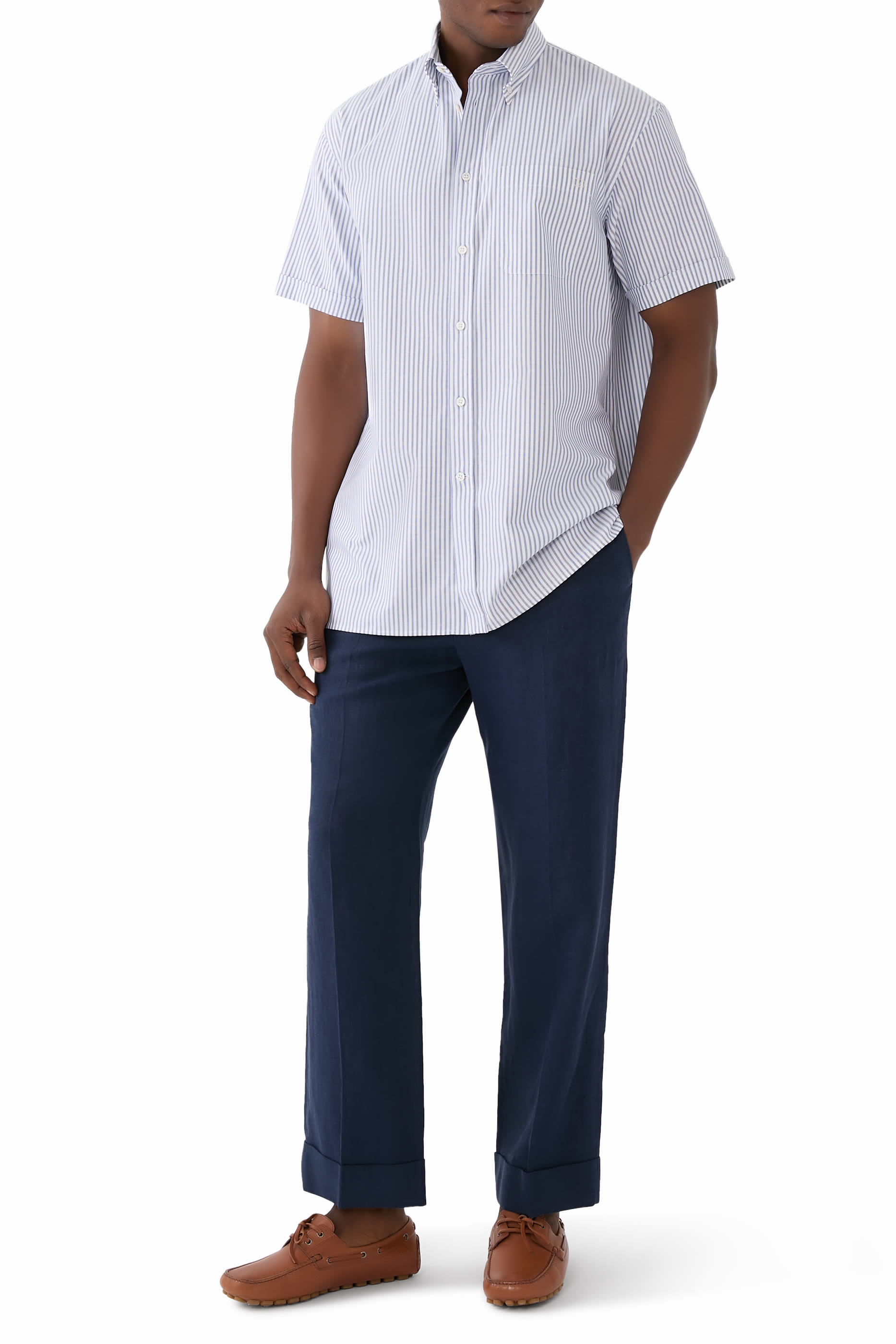 Striped Short Sleeve Shirt