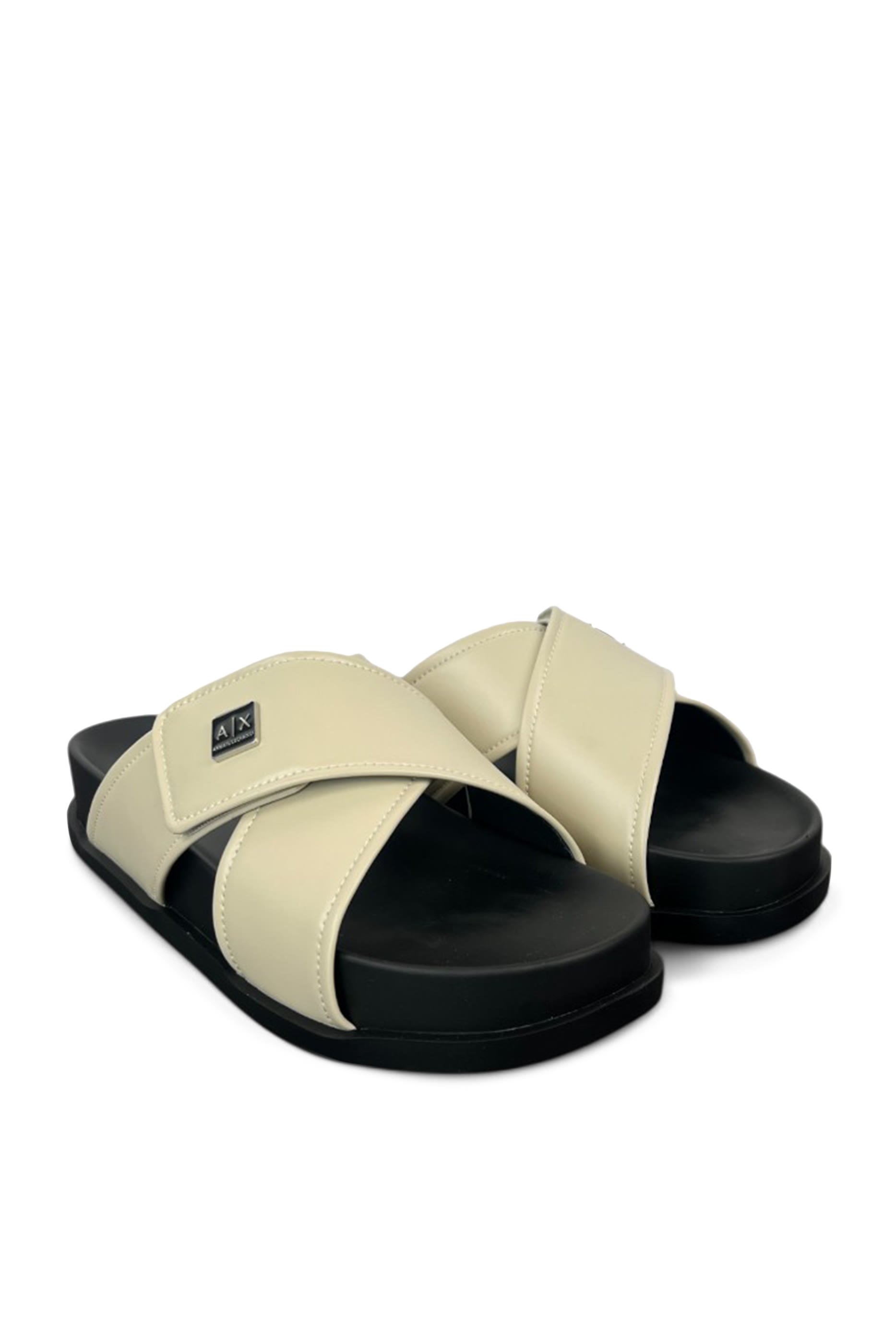 AX Logo Sandals 