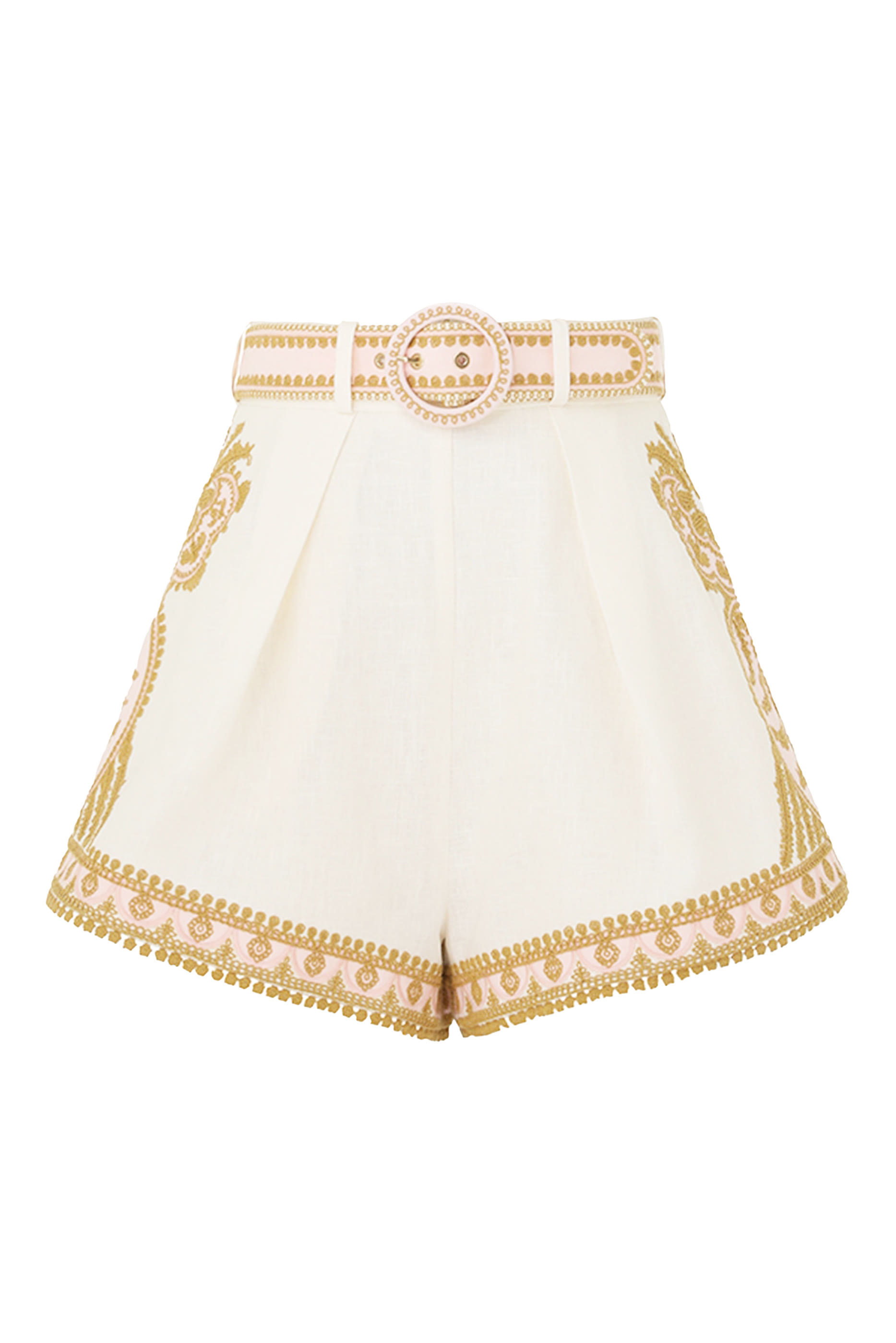 Waverly Embroidered Tuck Short