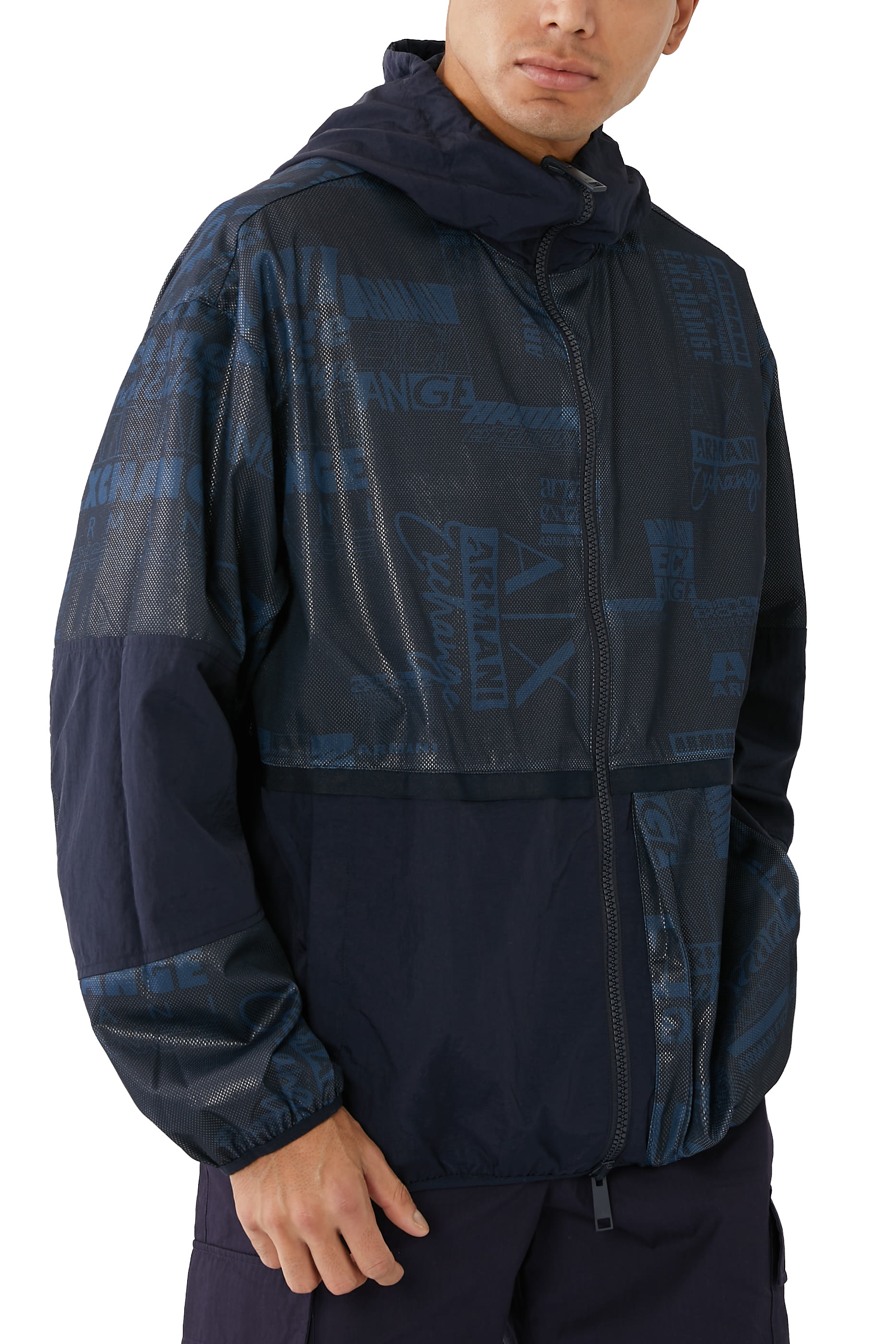 Reversible Digital Desert Logo Jacket