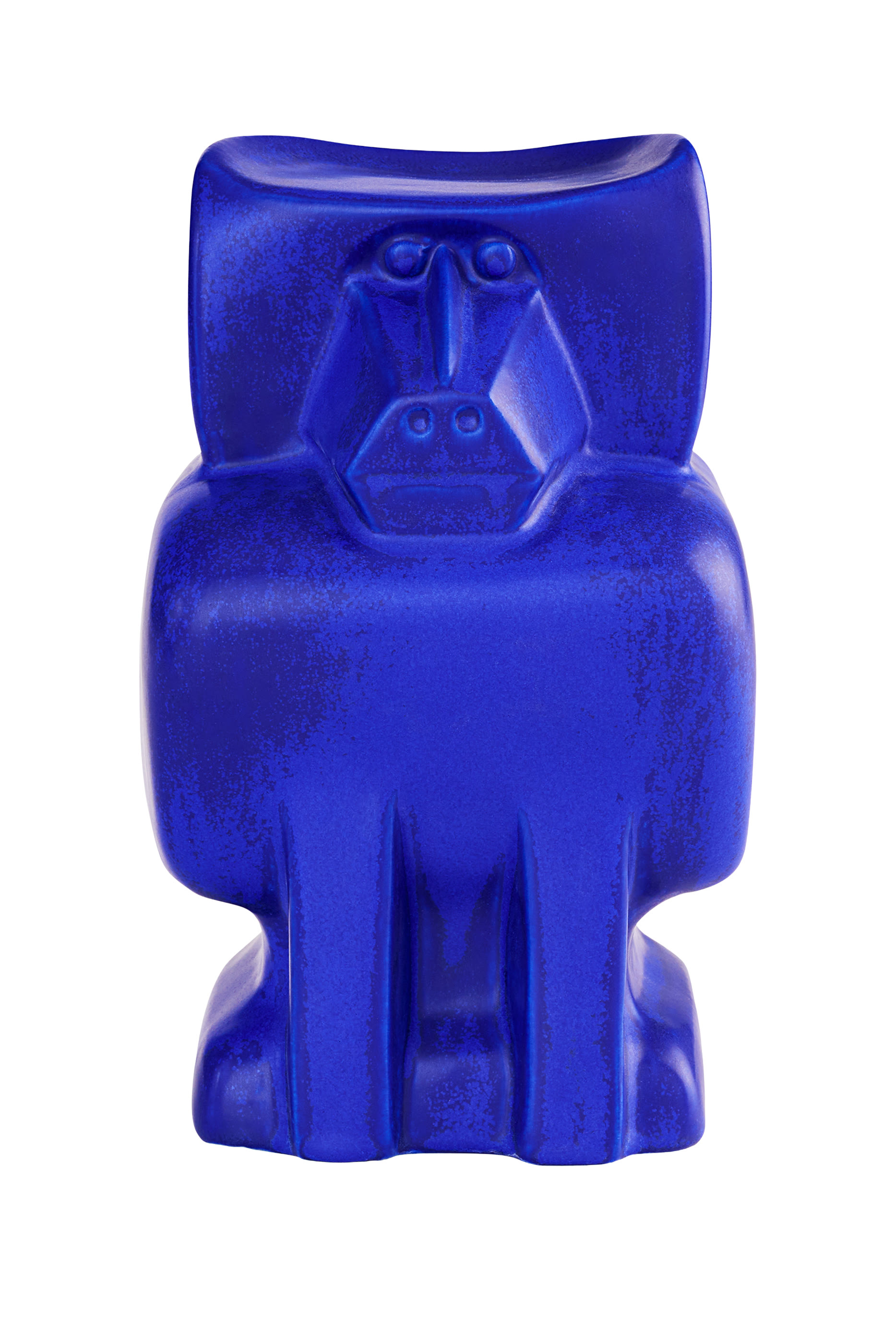 Cobalt Baboon Objet