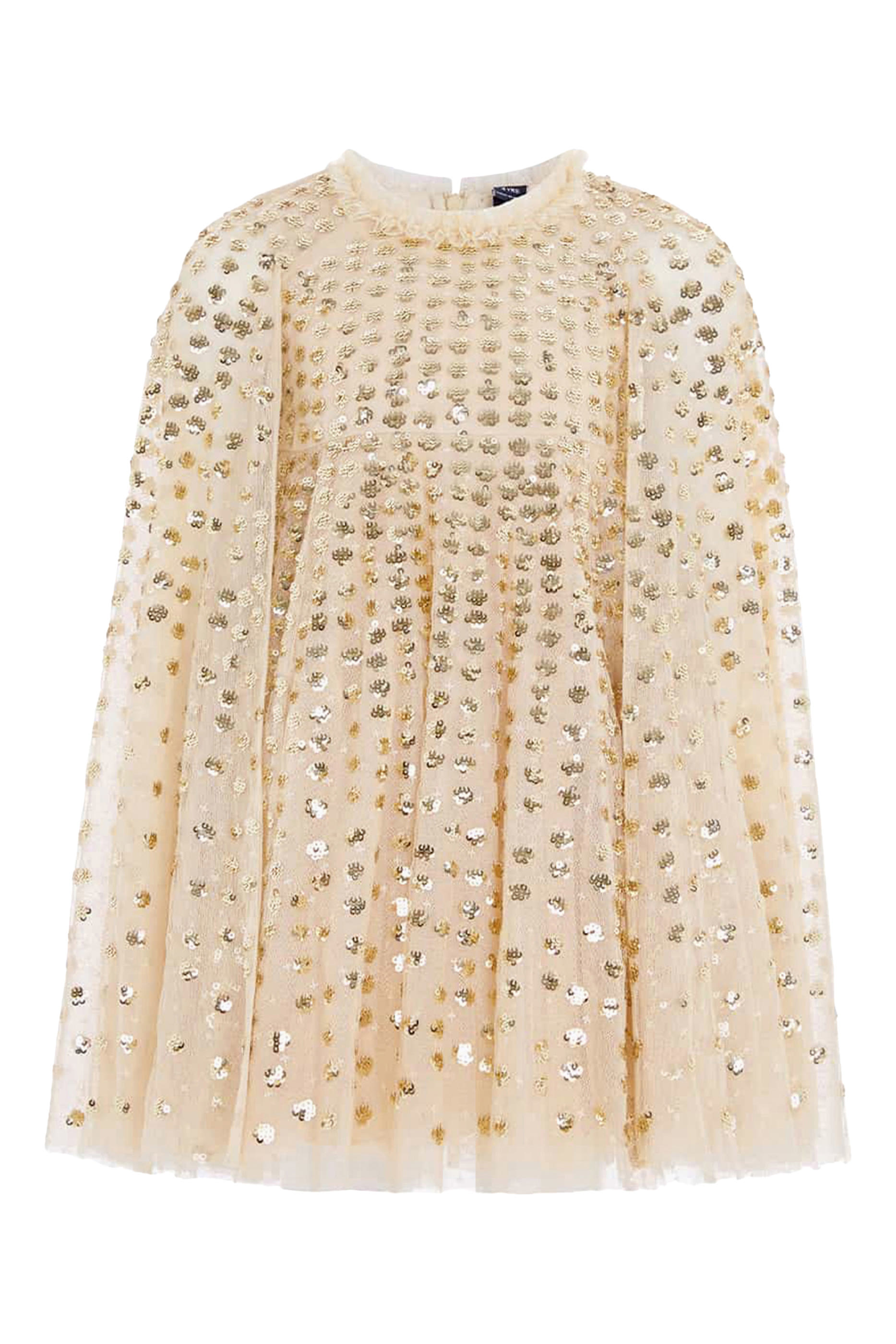 Kids Raindrop Cape Dress