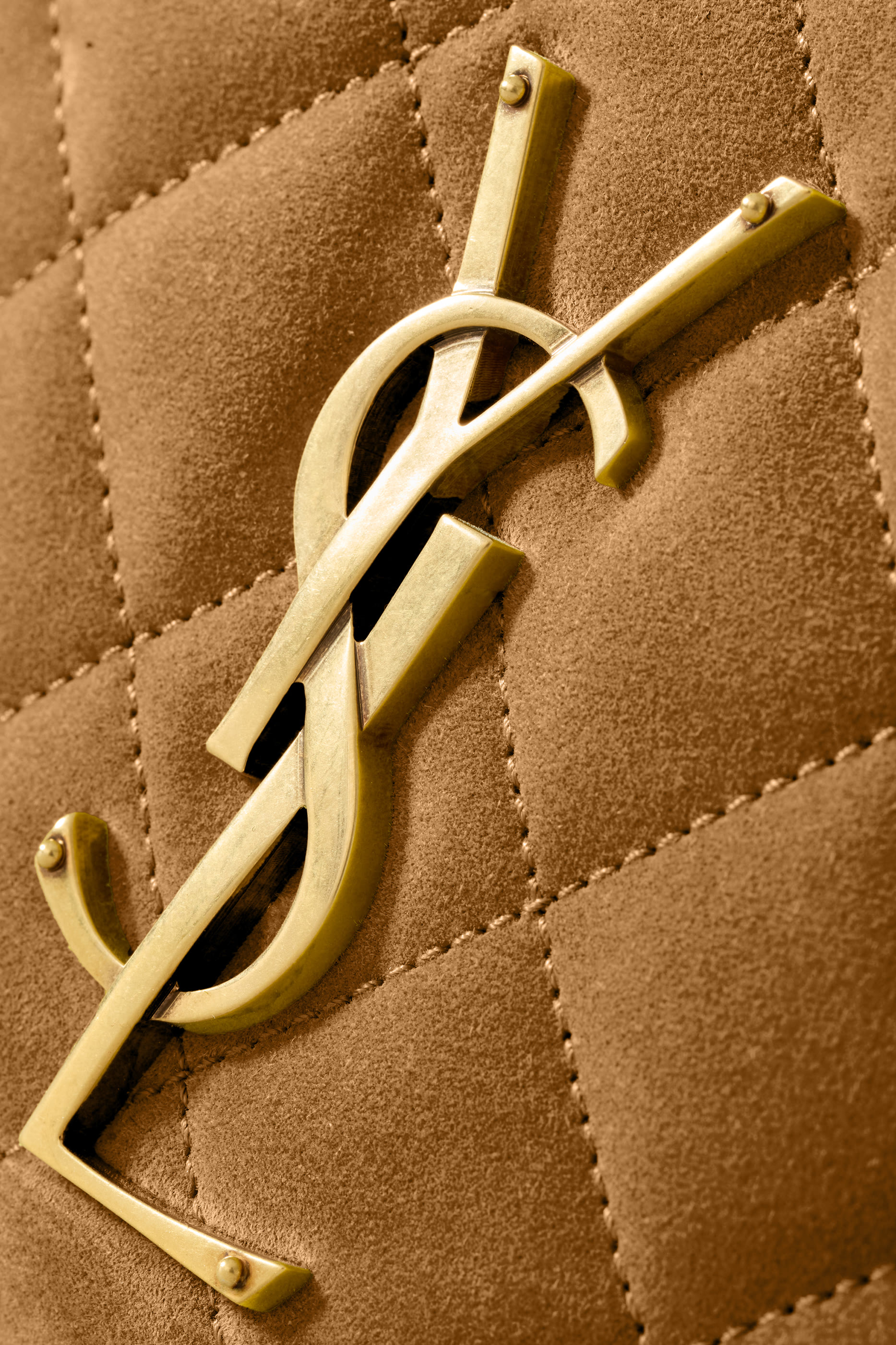 Icarino Bag in Quilted Suede 