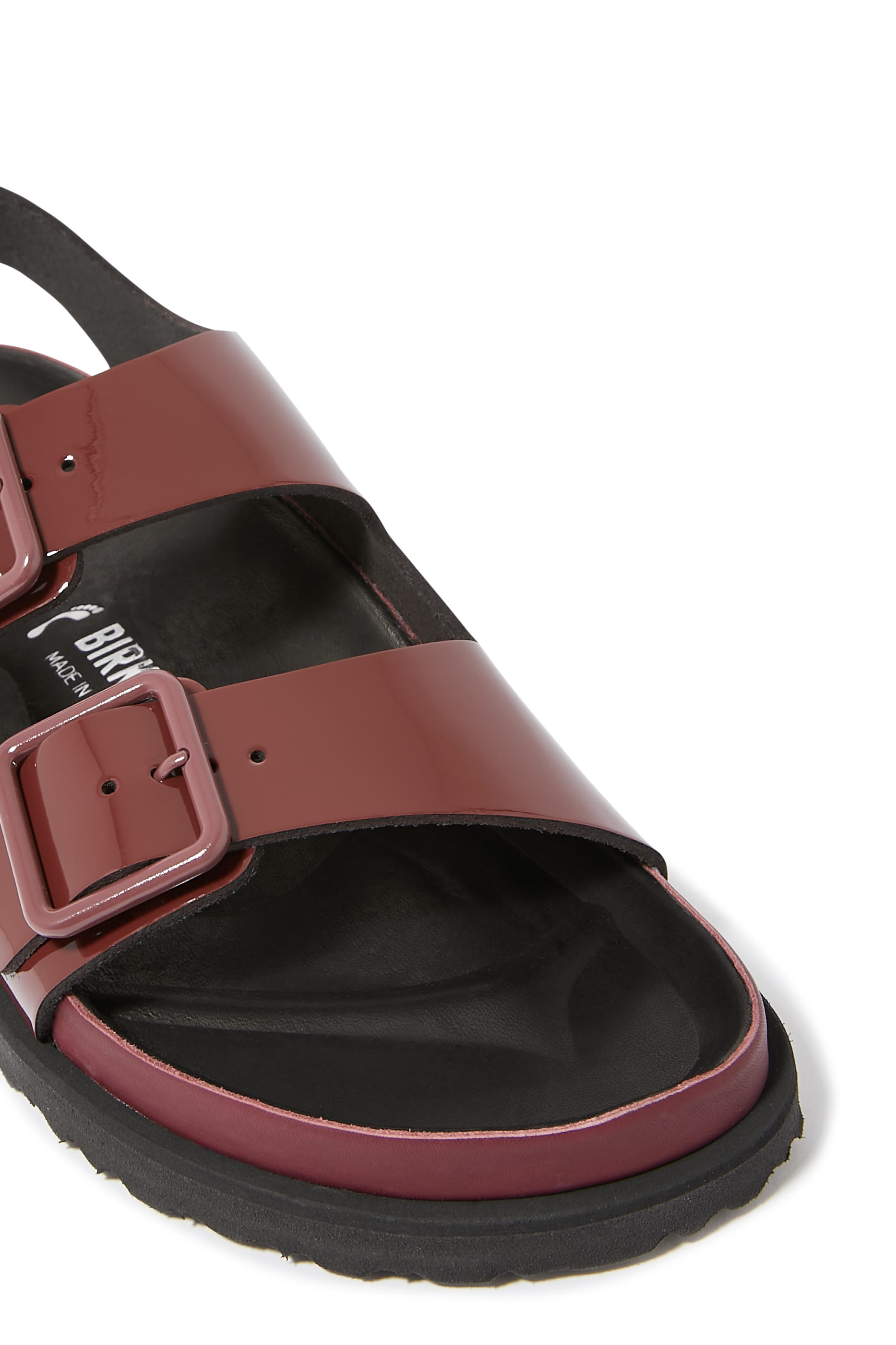 Milano Patent Leather Sandals