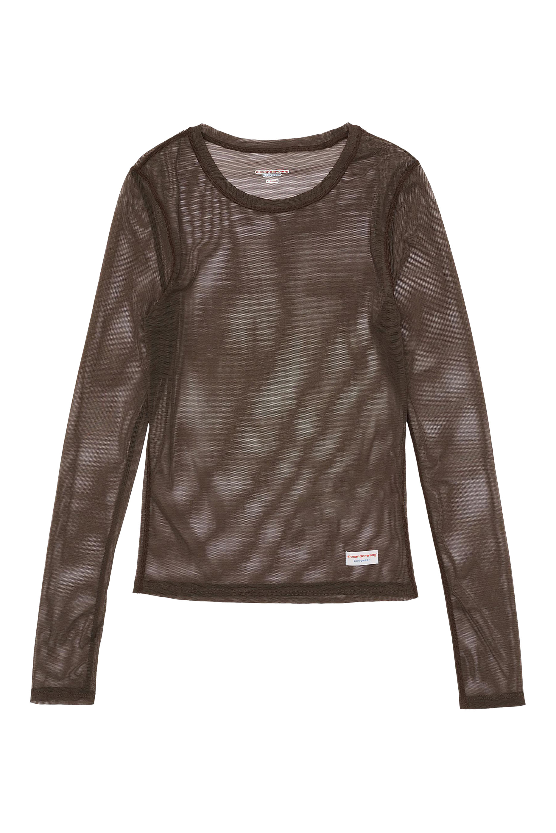 Mesh Long Sleeves Top