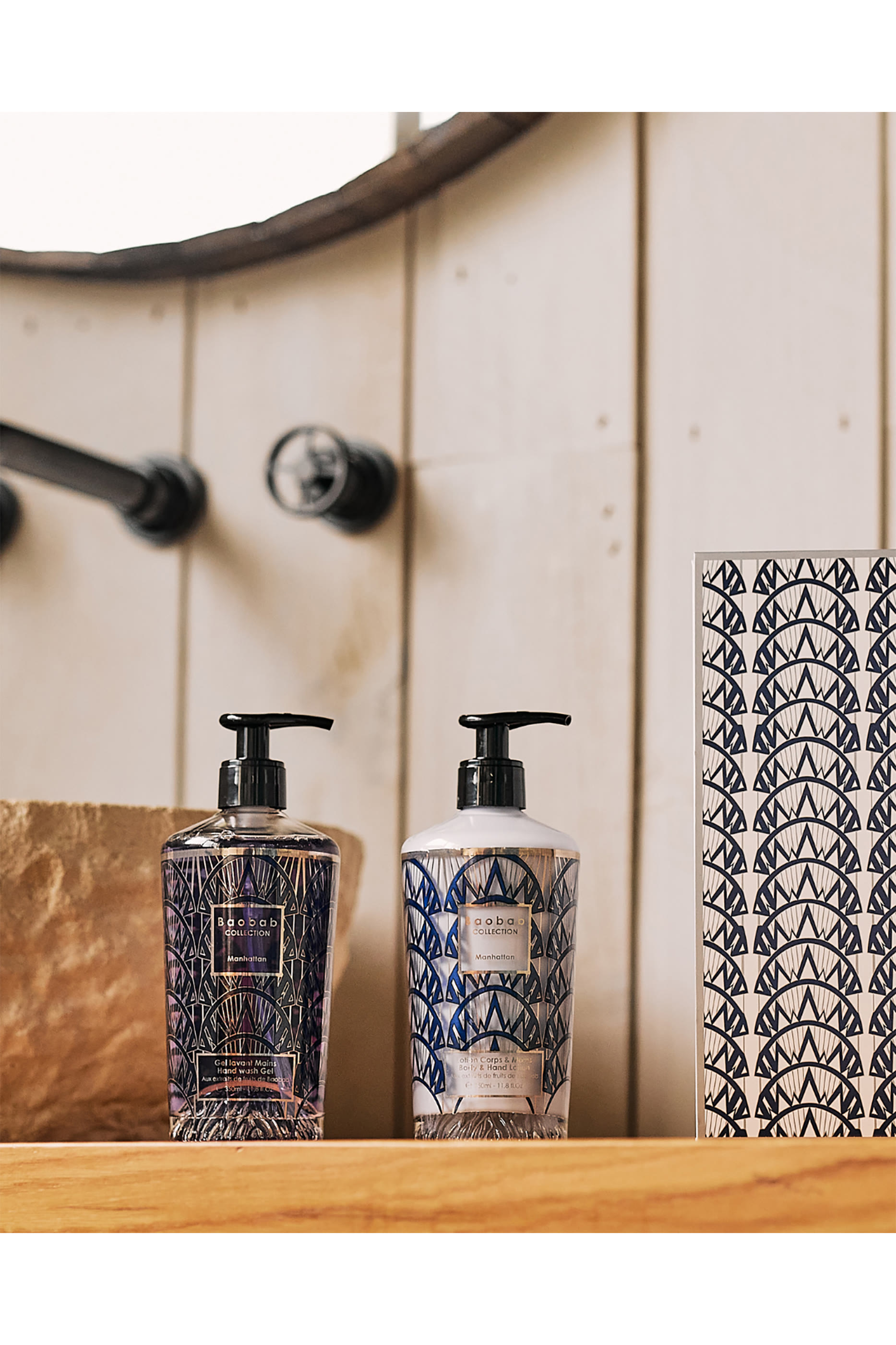 Manhattan Body & Hand Lotion + Hand Wash Gel Gift Box