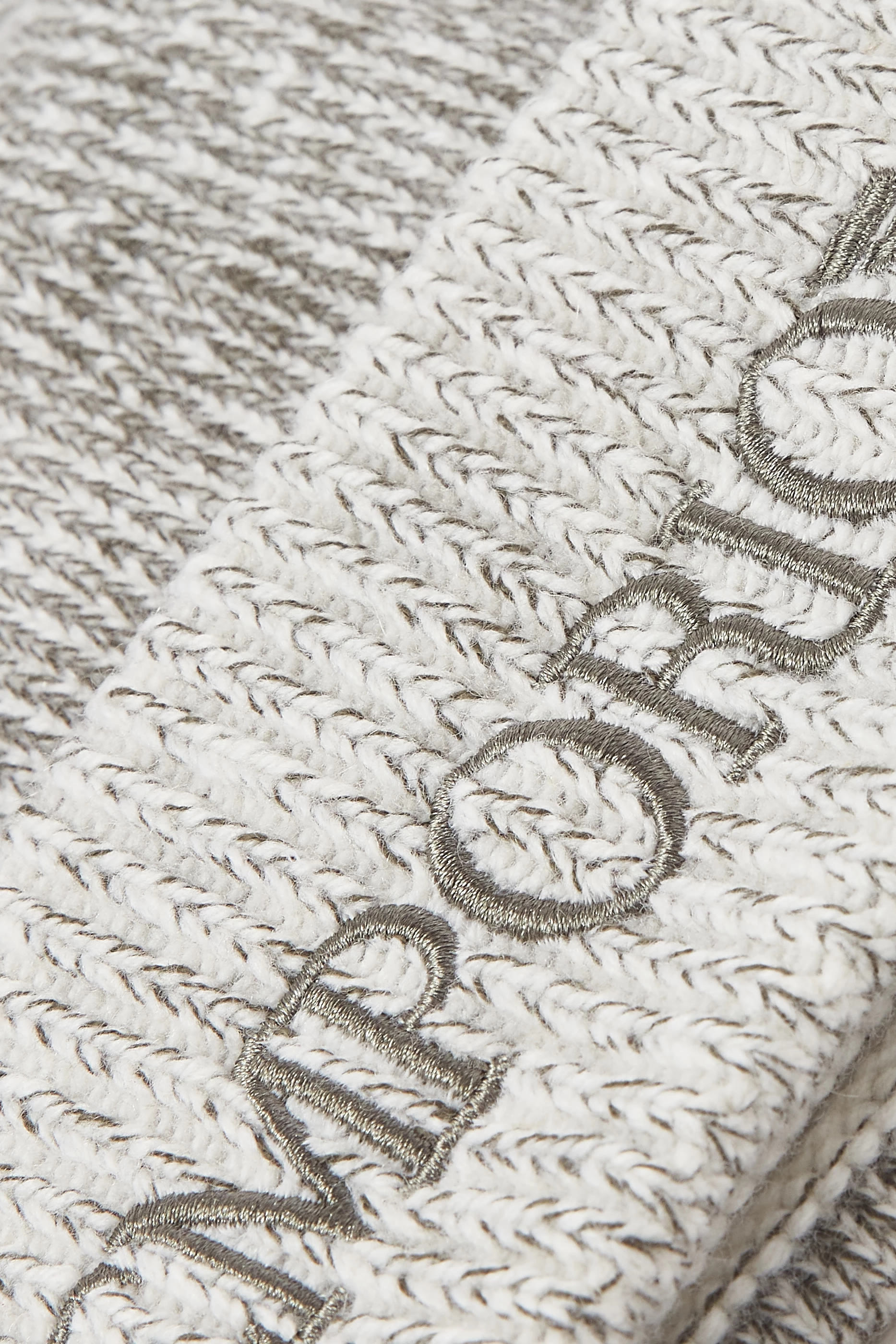 EA Logo Embroidered Beanie Hat