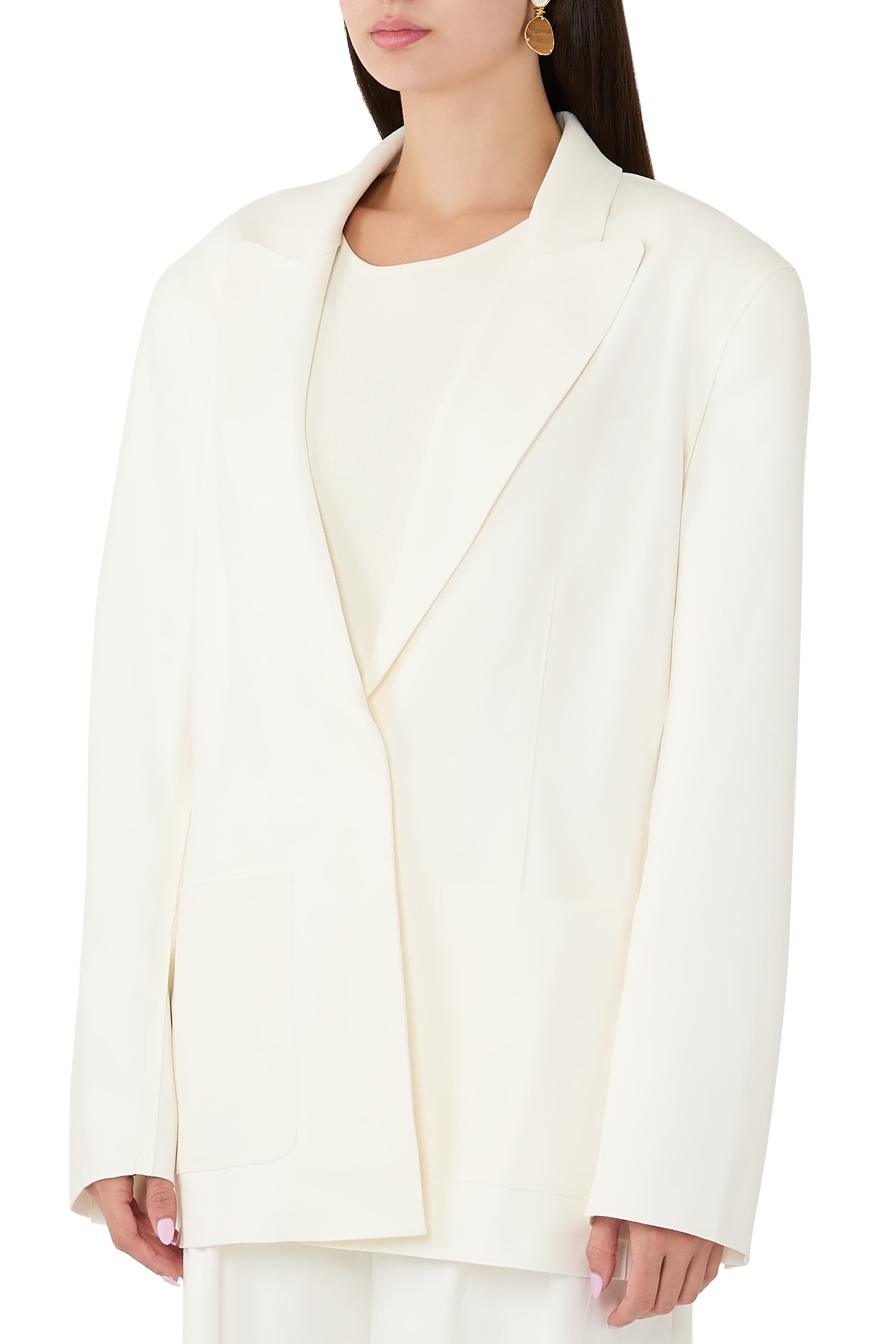 Easy Fit Single Breasted Jacket