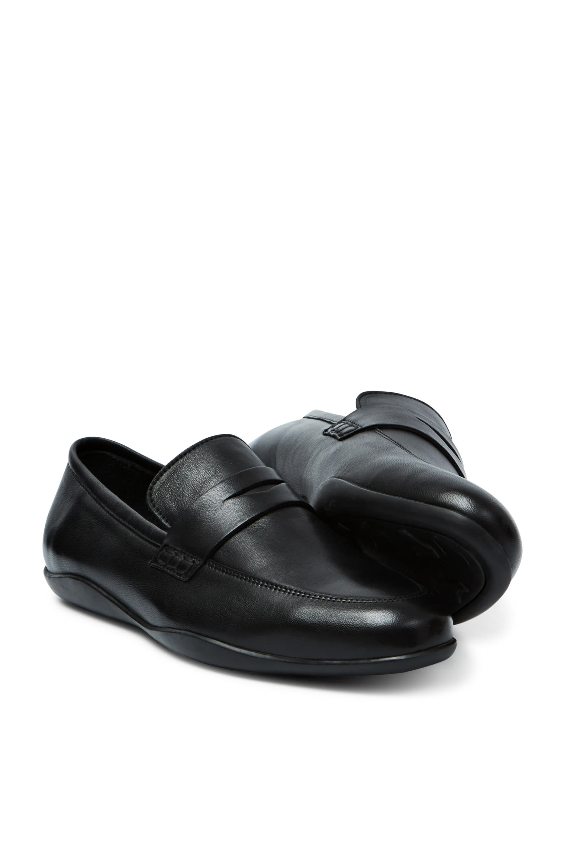 Downing F Soft Leather Loafers