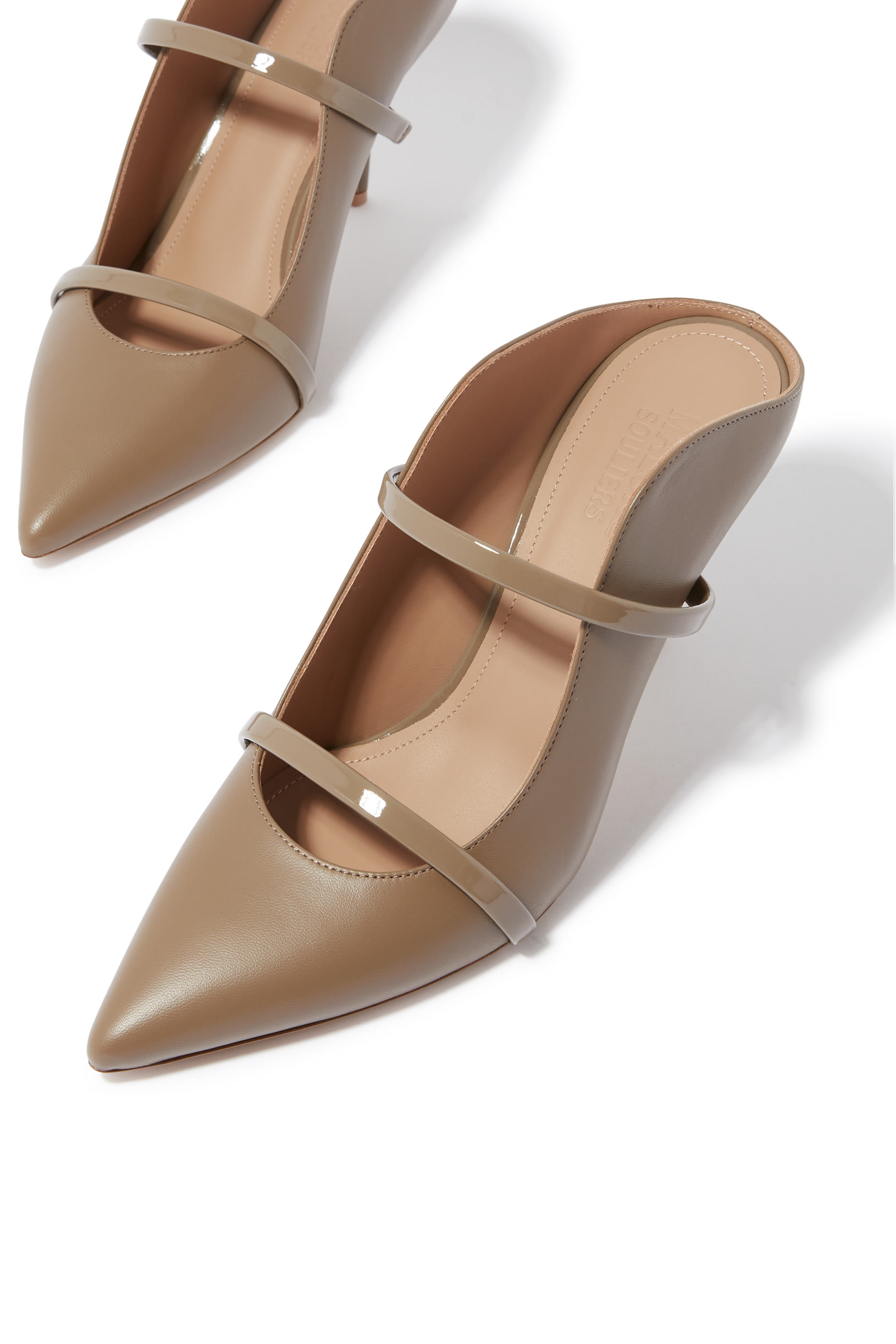 Maureen 70 Leather Mules