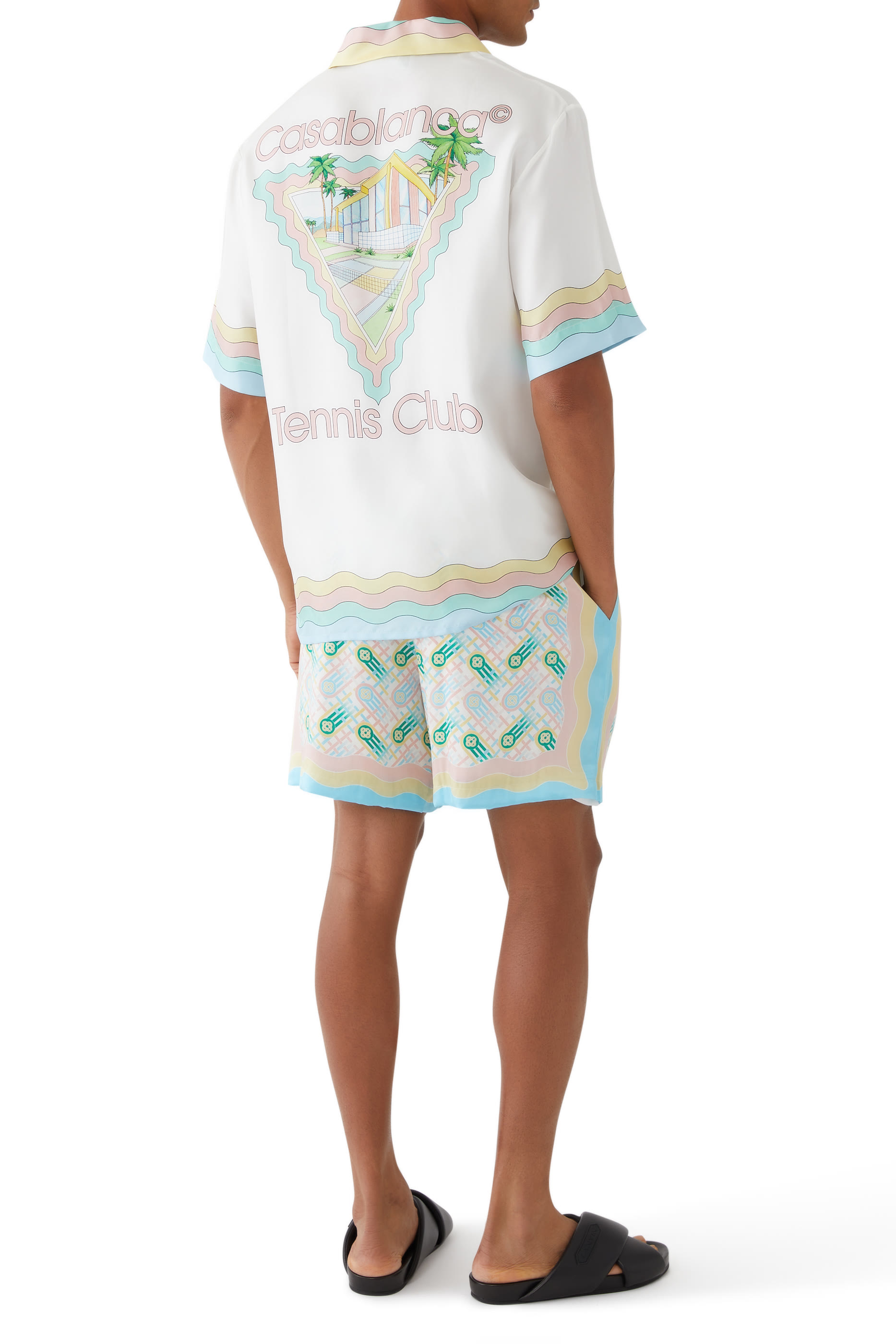 Cuban Collar Short Sleeve Shirt