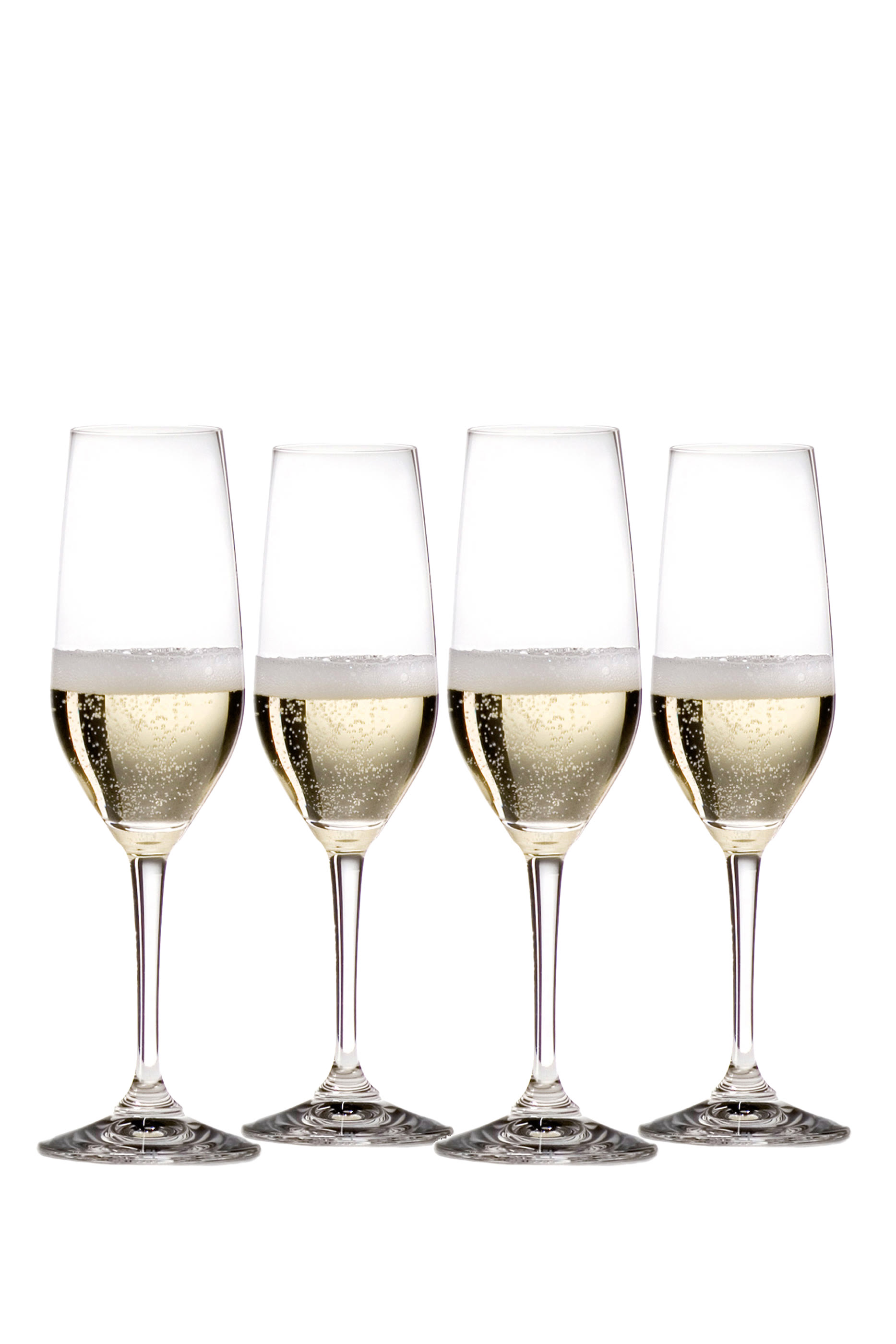Vivant Flute Stem Glass, Set of 4
