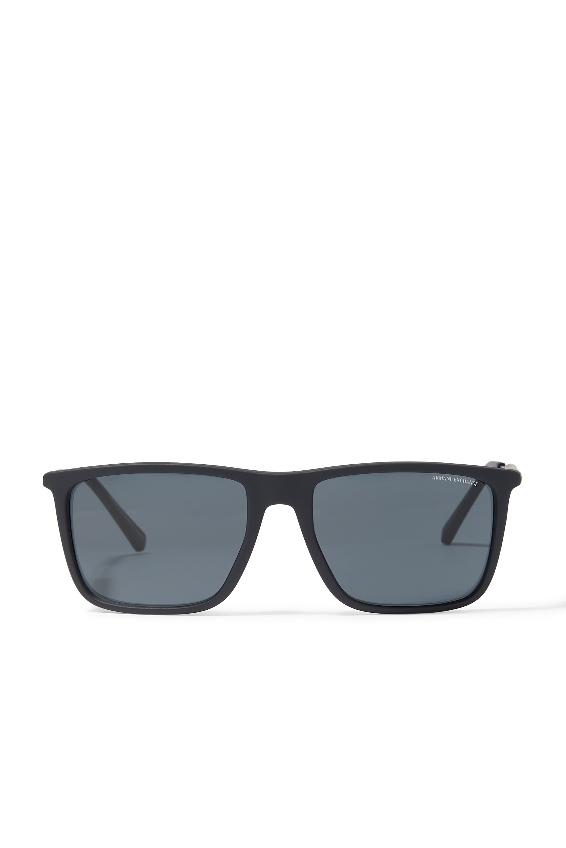 Bolt Detail Square Sunglasses