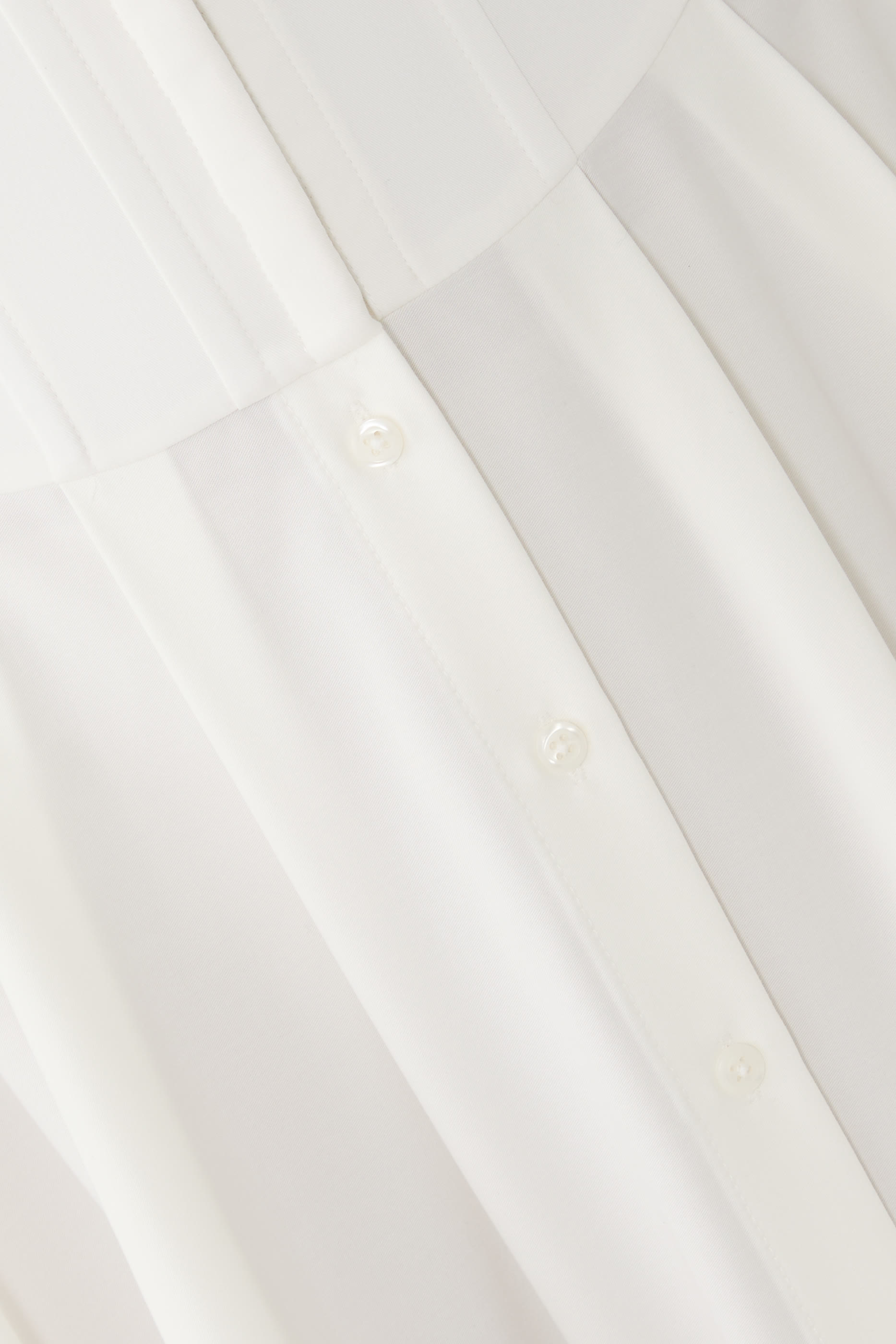 Edie Corset Button Down Midi Dress